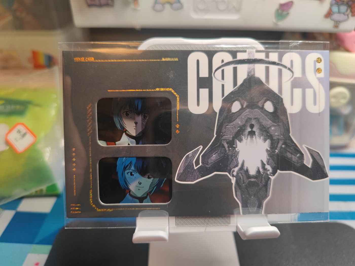 （中福卡博会专场拍卖）妖精的尾巴卡牌拍卖第八场(萝卜开会) EVA绫波丽胶片卡一张