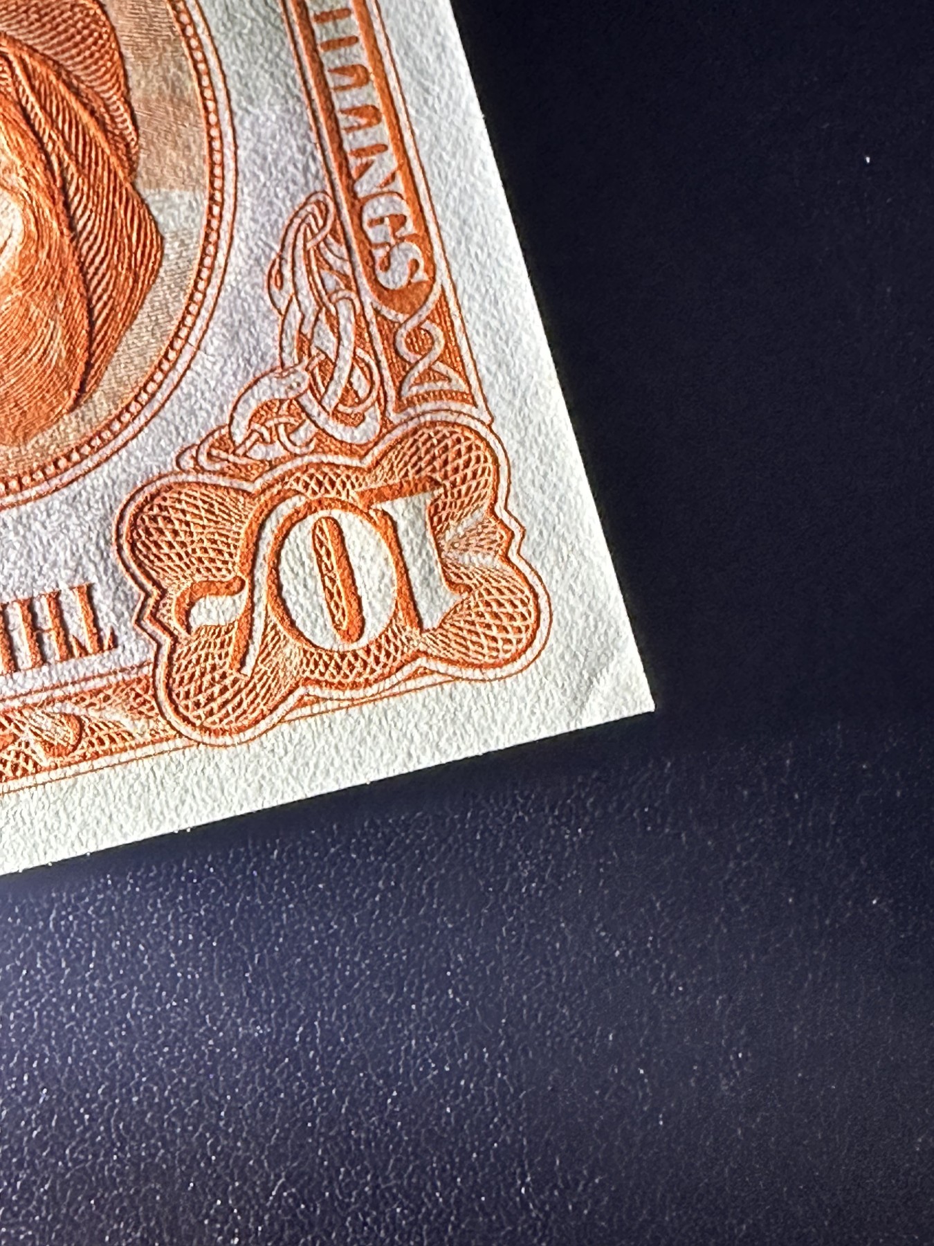 《外钞收藏家》第三百二十期（爱尔兰、北爱尔兰、马耳他专场） 爱尔兰中央银行1968年10先令 全新一个角有点瑕疵