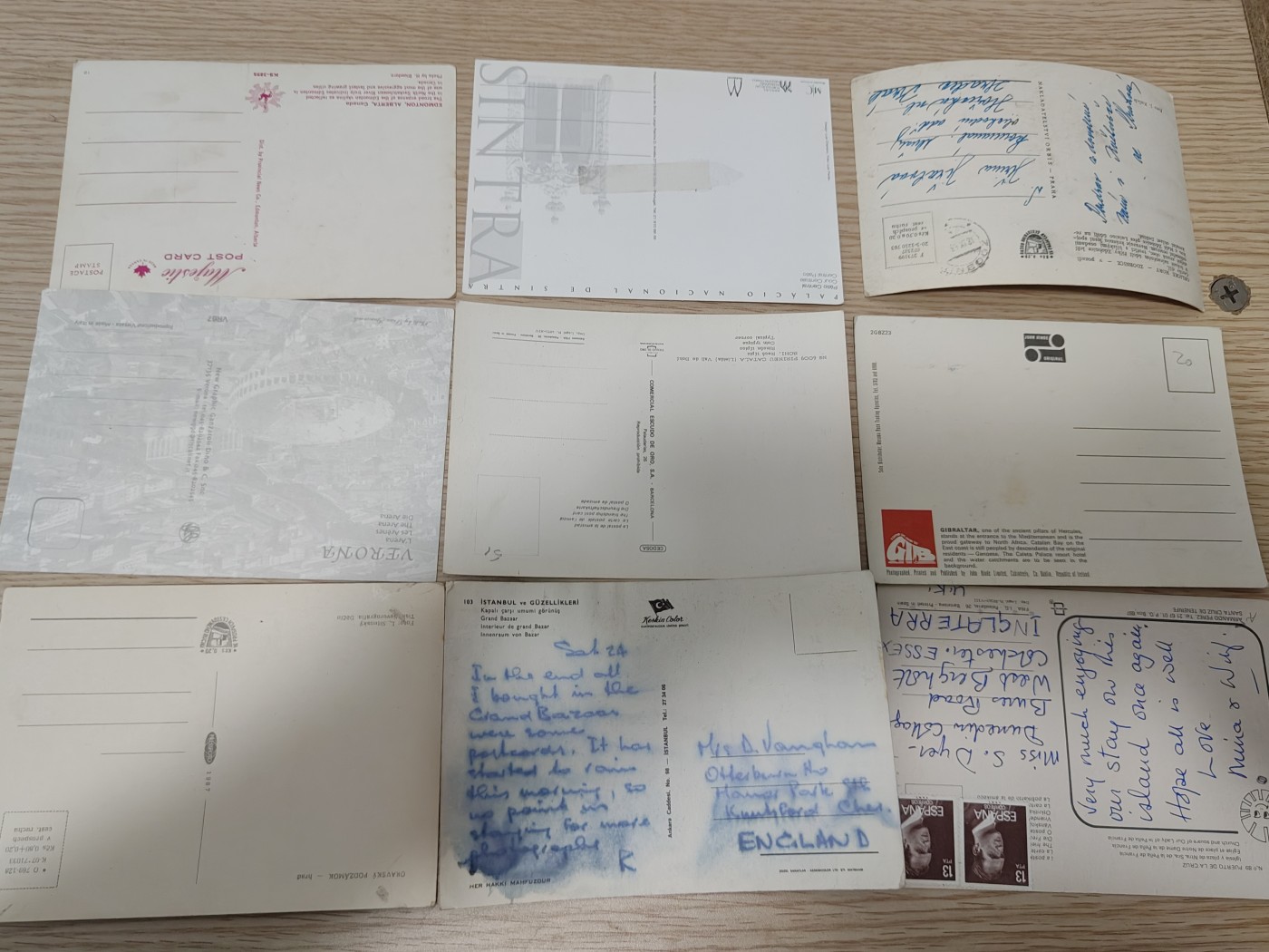 全场0元起拍 第116期 咸鱼国勋章拍卖专场 12月13日（周三）下午6：00开始 各国老明信片9张