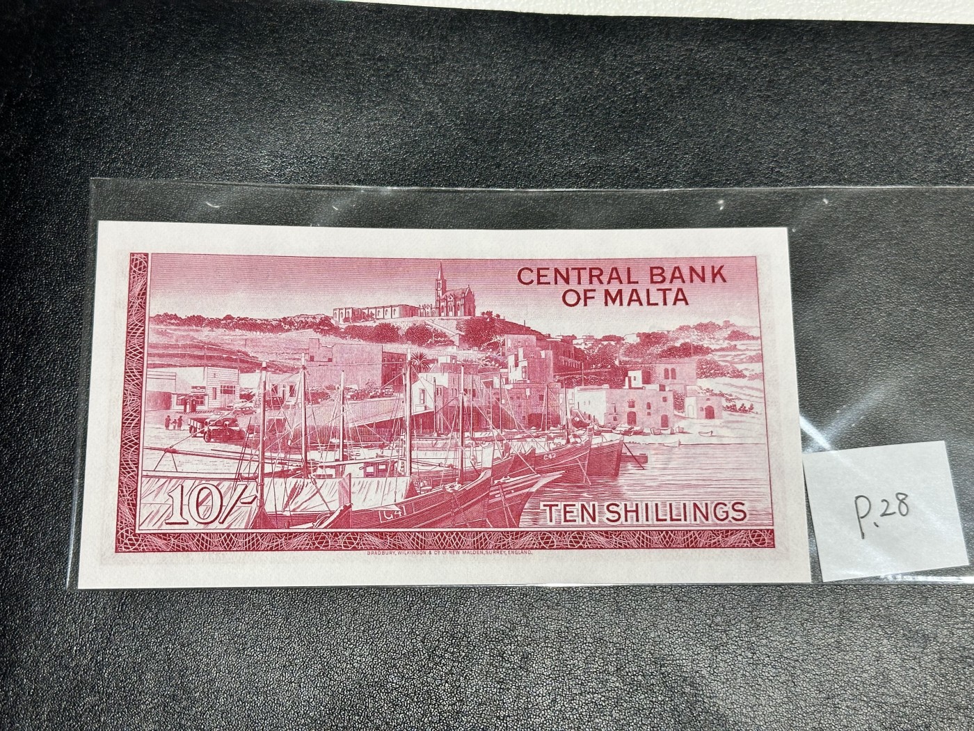 《外钞收藏家》第三百二十期（爱尔兰、北爱尔兰、马耳他专场） 马耳他1967年10先令 UNC- 中间的有点感觉不太好