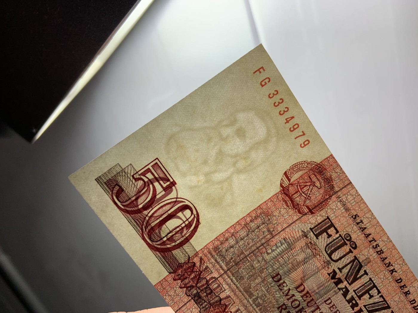 收藏联盟Quantum Auction 第310期拍卖 (已更新) 民主德国1971年50马克 品相UNC- 恩格斯