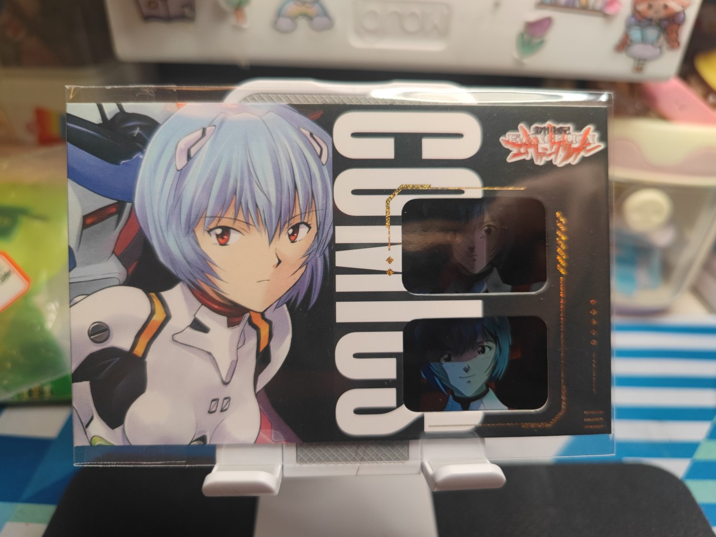 （中福卡博会专场拍卖）妖精的尾巴卡牌拍卖第八场(萝卜开会) EVA绫波丽胶片卡一张