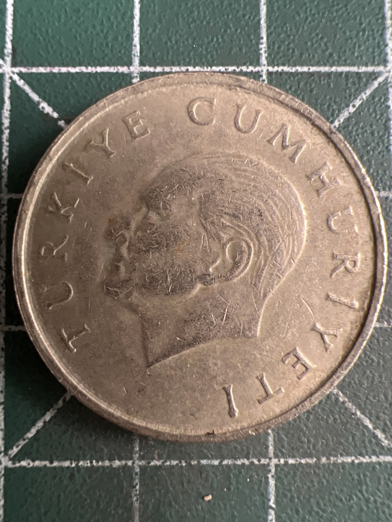 第587期 硬币专场 （无押金，捡漏，全场50包邮，偏远地区除外，接收代拍业务） 土耳其25bin 里拉  1997年