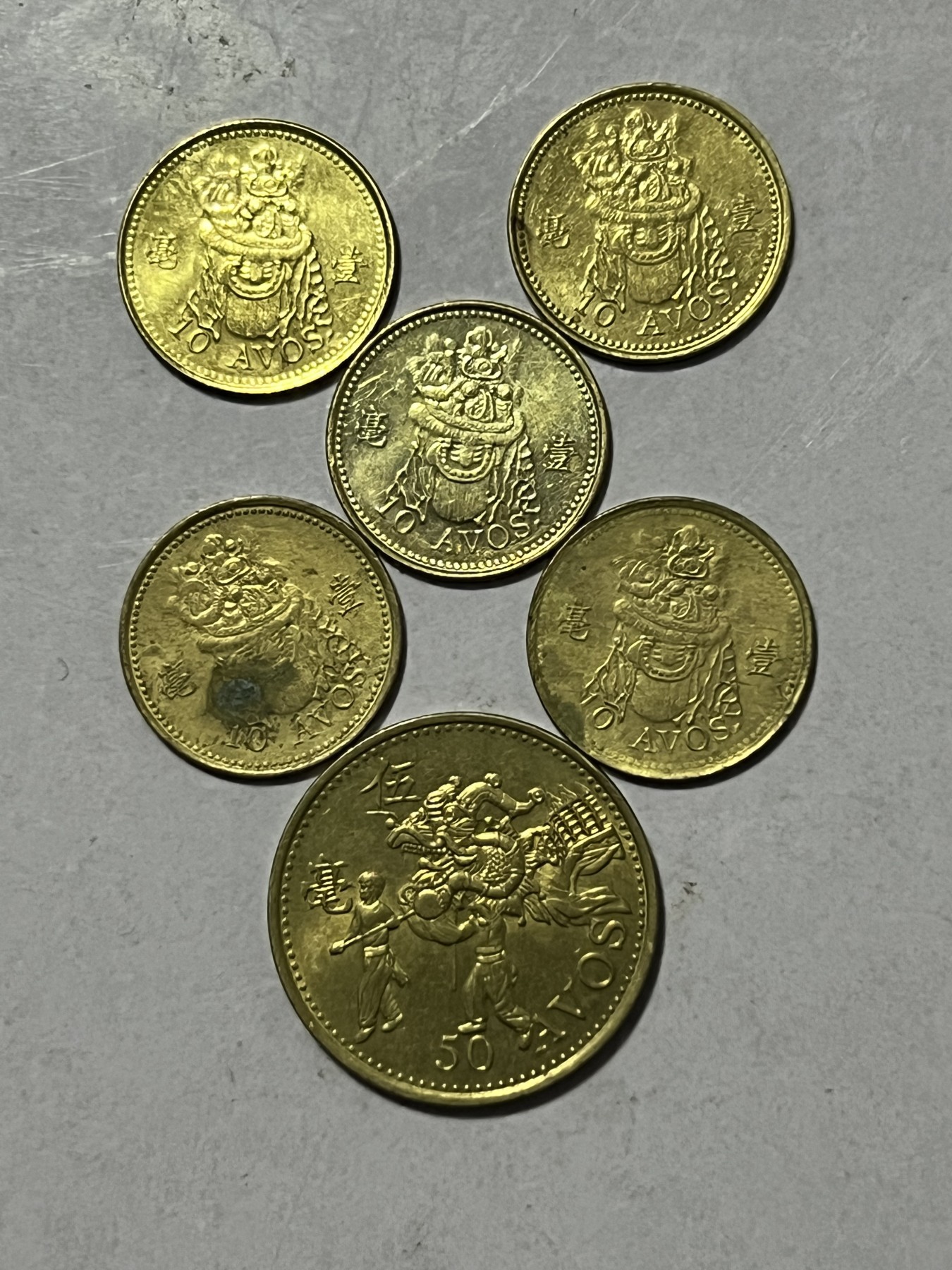 【易洋钱喜】第28场 国外硬币专场 澳门辅币