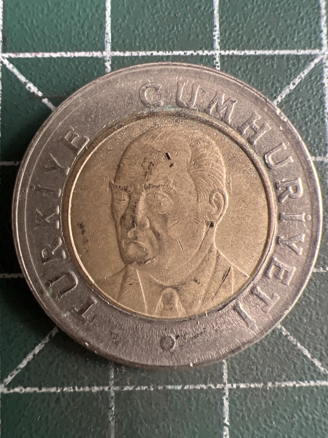 第567期 硬币专场 （无押金，捡漏，全场50包邮，偏远地区除外，接收代拍业务） 土耳其1里拉双色币 2005年