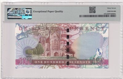 🌗乐淘淘世界纸币拍卖 第33期 测试钞专场🌓 英国德纳罗印钞公司2004年测试钞 简·奥斯汀 PMG67EPQ