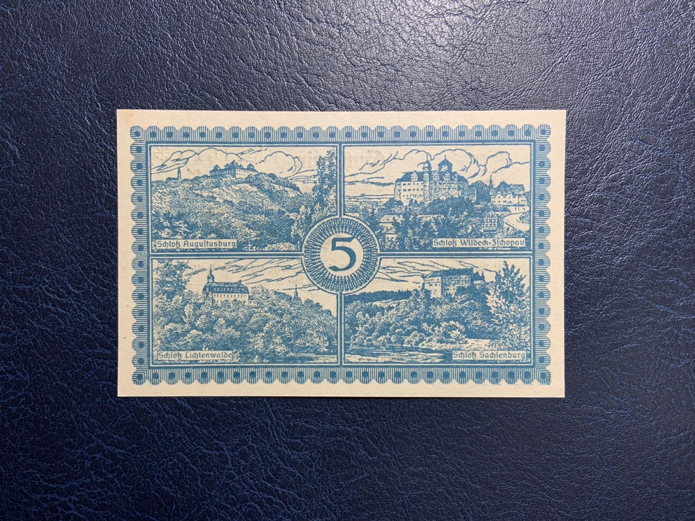 收藏联盟Quantum Auction 第310期拍卖 (已更新) 德国1918年5马克紧急币 品相UNC 少见星补号