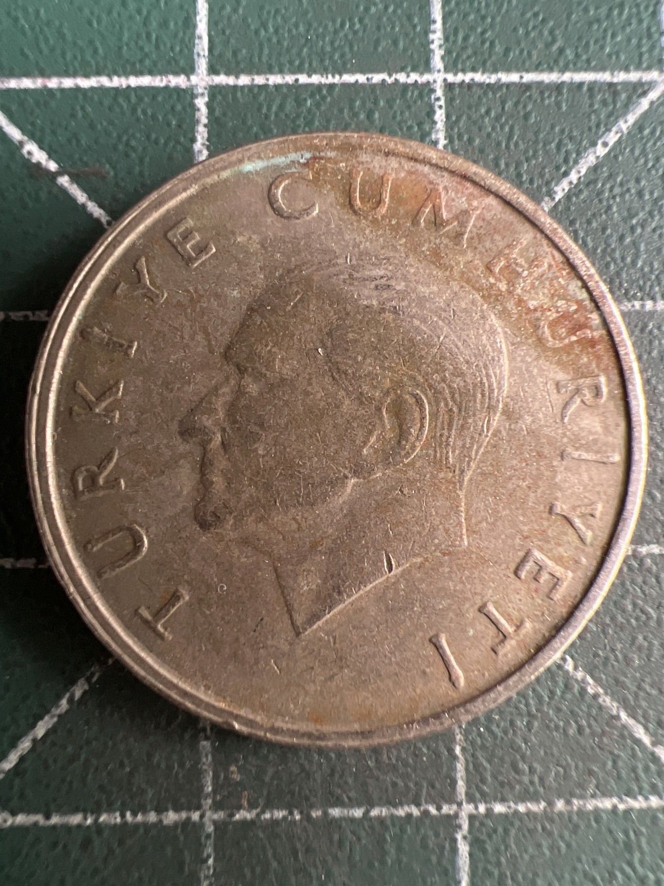 第497期 硬币专场 （无押金，捡漏，全场50包邮，偏远地区除外，接收代拍业务） 土耳其10bin 里拉  1999年