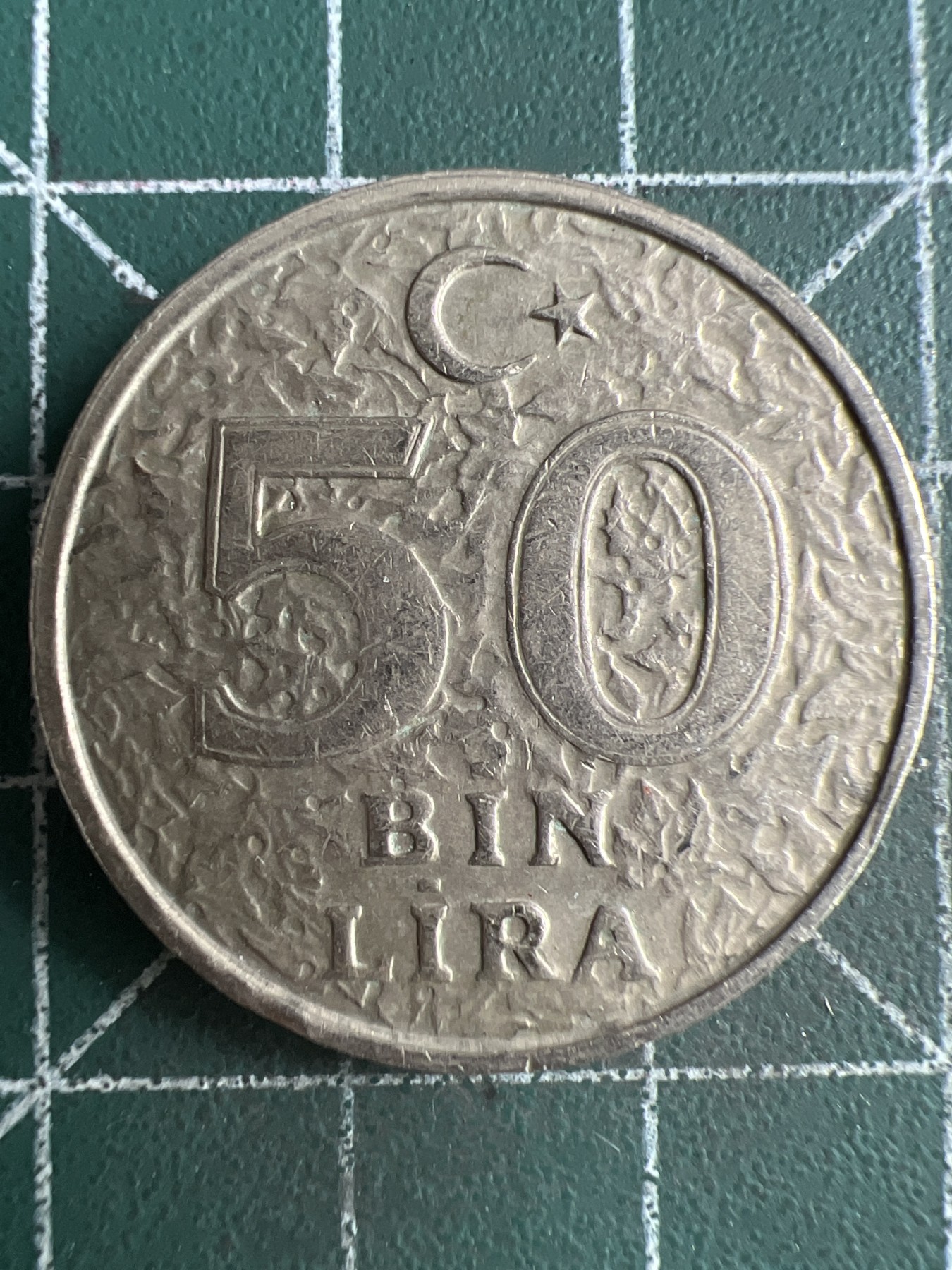 第481期 硬币专场 （无押金，捡漏，全场50包邮，偏远地区除外，接收代拍业务） 土耳其50bin里拉