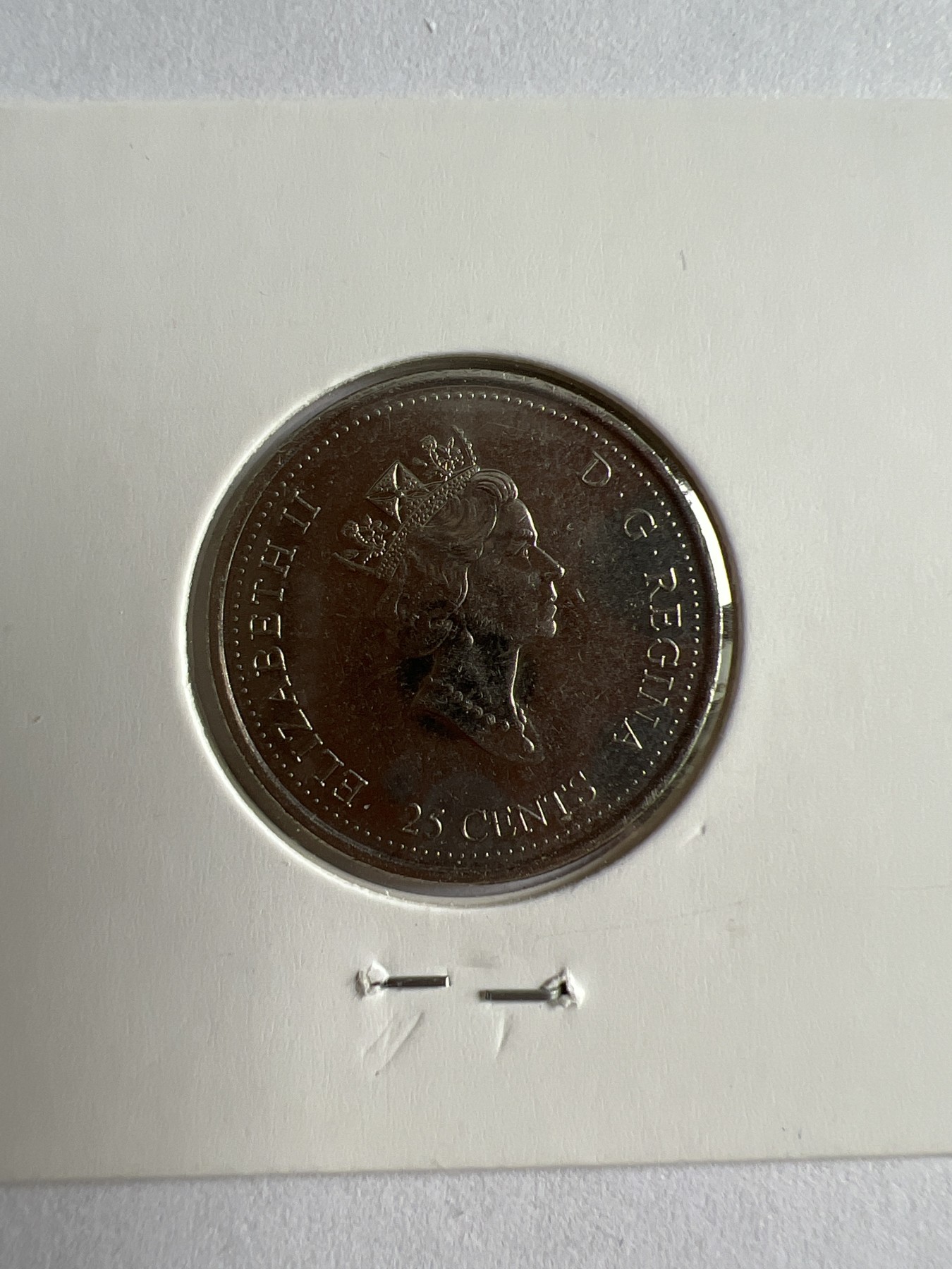 第481期 硬币专场 （无押金，捡漏，全场50包邮，偏远地区除外，接收代拍业务） 加拿大25分纪念币