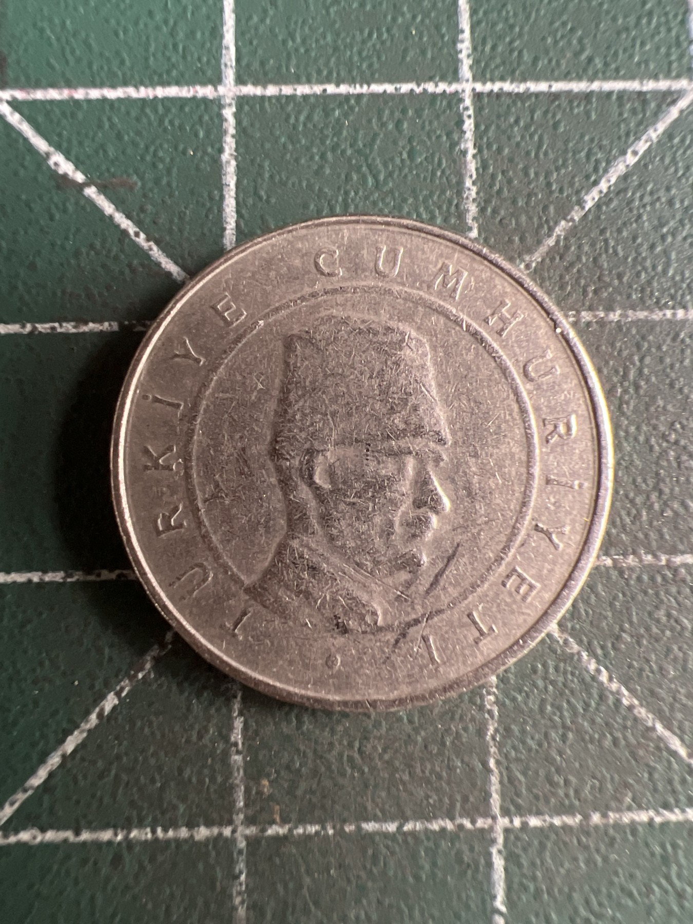 第482期 土耳其硬币专场 （无押金，捡漏，全场50包邮，偏远地区除外，接收代拍业务） 土耳其10库鲁斯 2005年