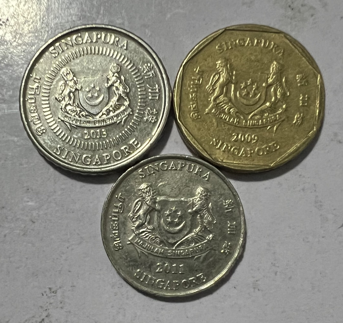 【易洋钱喜】第28场 国外硬币专场 新加坡散币