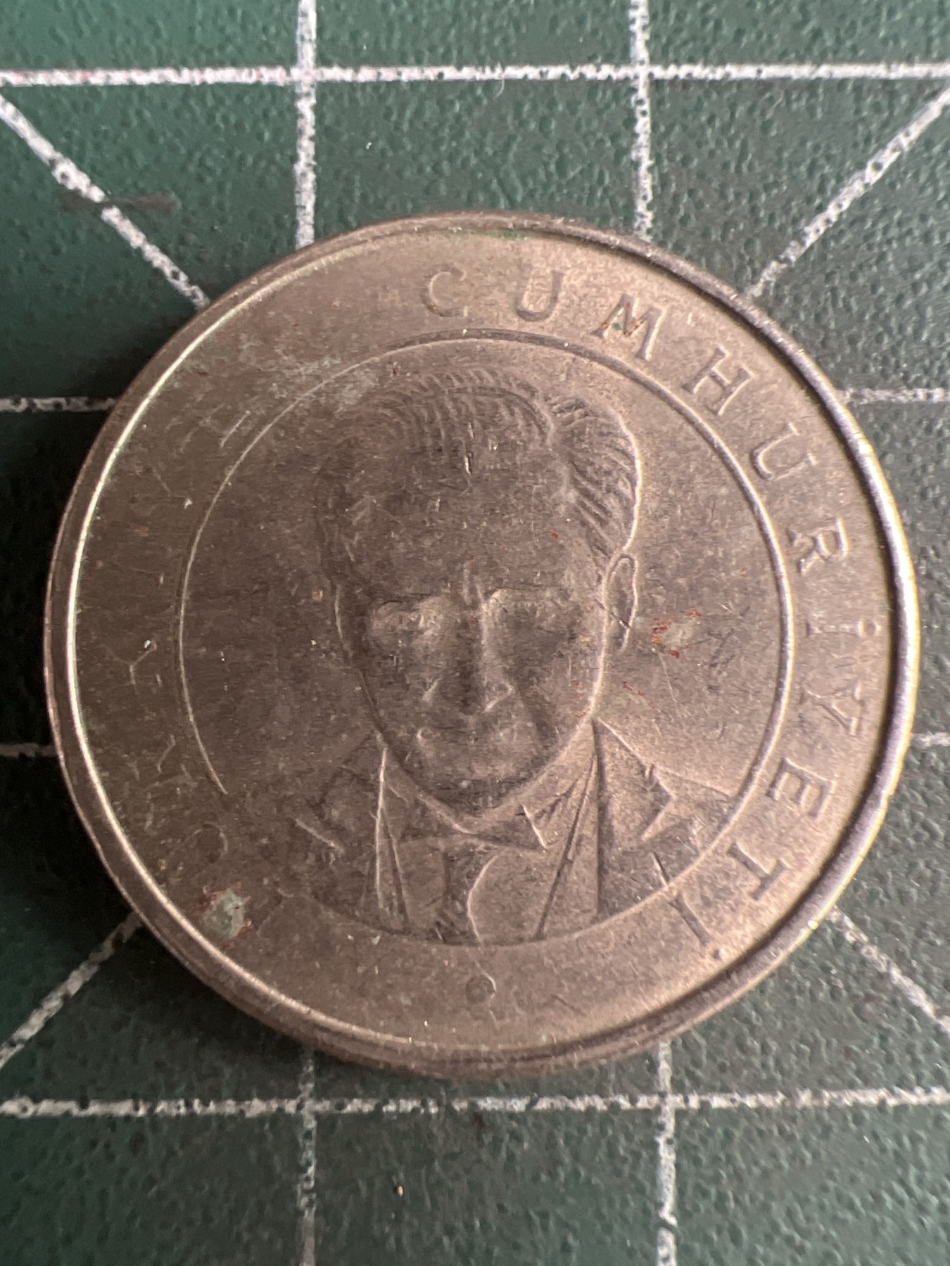 第482期 土耳其硬币专场 （无押金，捡漏，全场50包邮，偏远地区除外，接收代拍业务） 土耳其250bin里拉 2002年