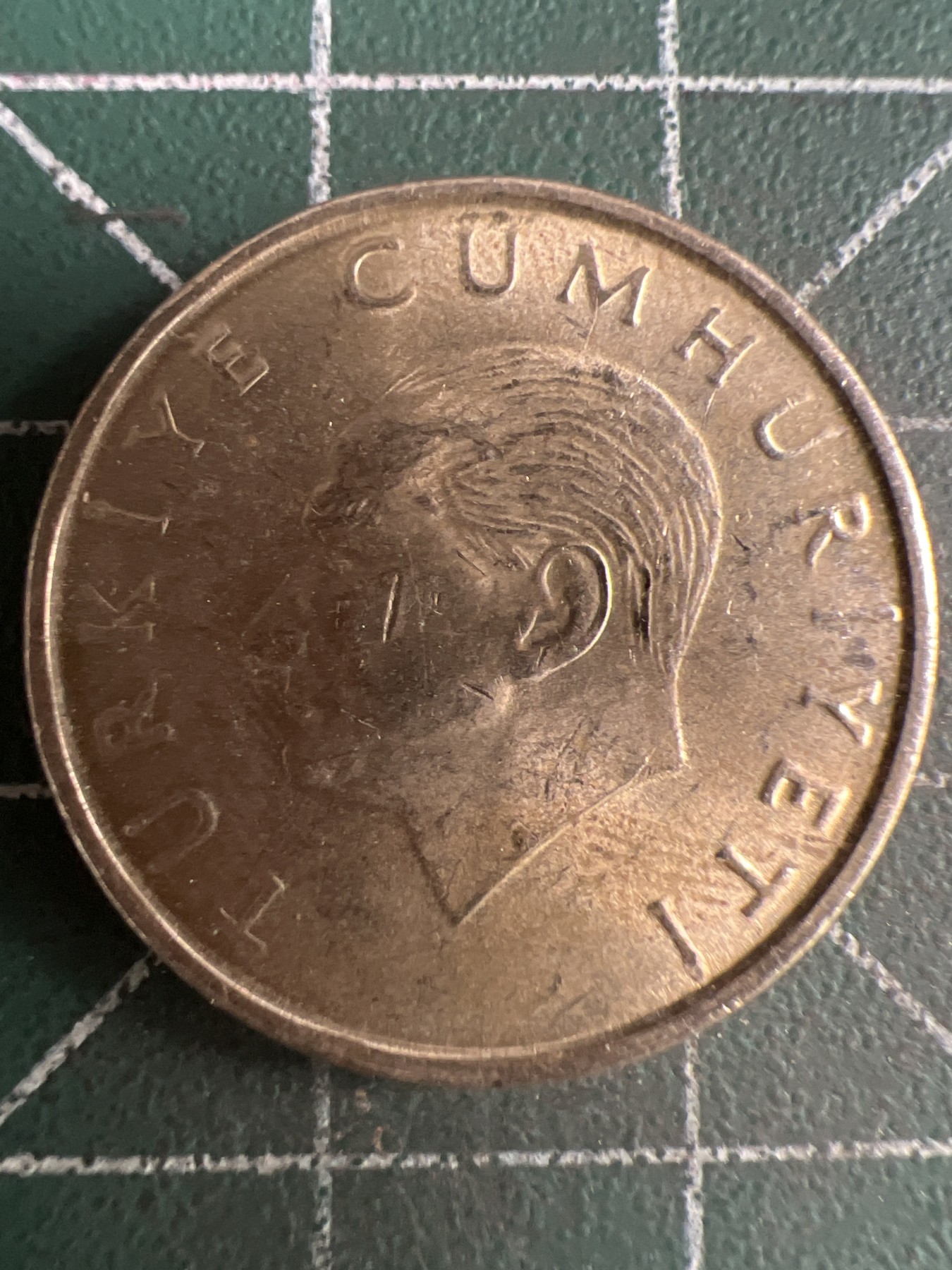 第567期 硬币专场 （无押金，捡漏，全场50包邮，偏远地区除外，接收代拍业务） 土耳其10bin 里拉  1998年