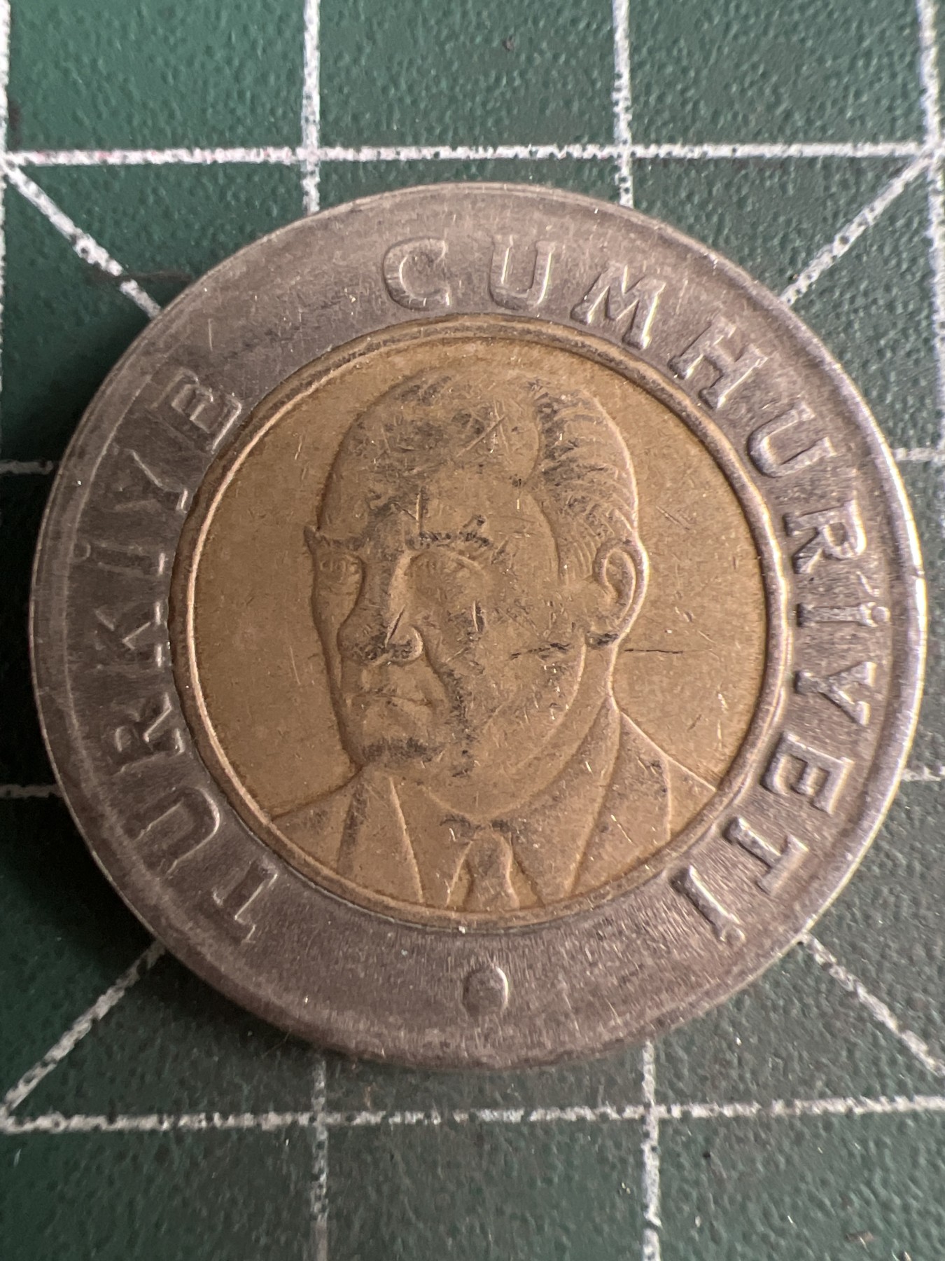 第567期 硬币专场 （无押金，捡漏，全场50包邮，偏远地区除外，接收代拍业务） 土耳其1里拉双色币 2005年