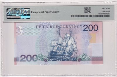 🌗乐淘淘世界纸币拍卖 第33期 测试钞专场🌓 英国德纳罗印钞公司2005年测试钞 霍雷肖·纳尔逊 PMG67EPQ