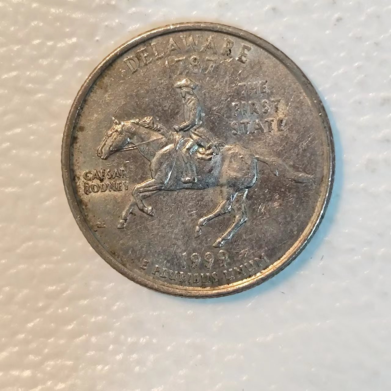 FCO-10 散币 美国25美分特拉华州