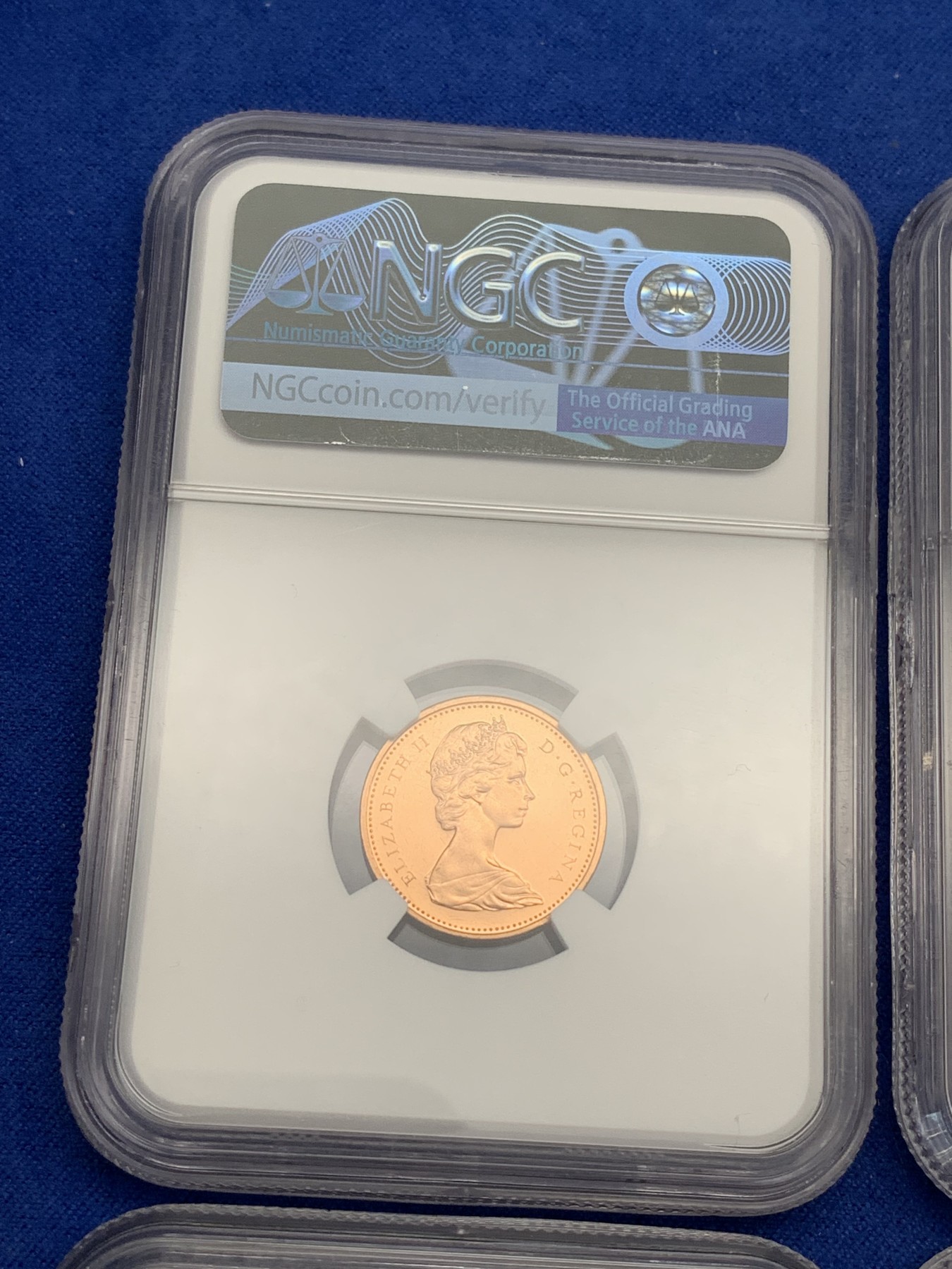 《竞宝斋》第223场-周日，周一 2场 (全场包邮) 6枚一组 NGC MS65/66/66RD 加拿大1969年一套