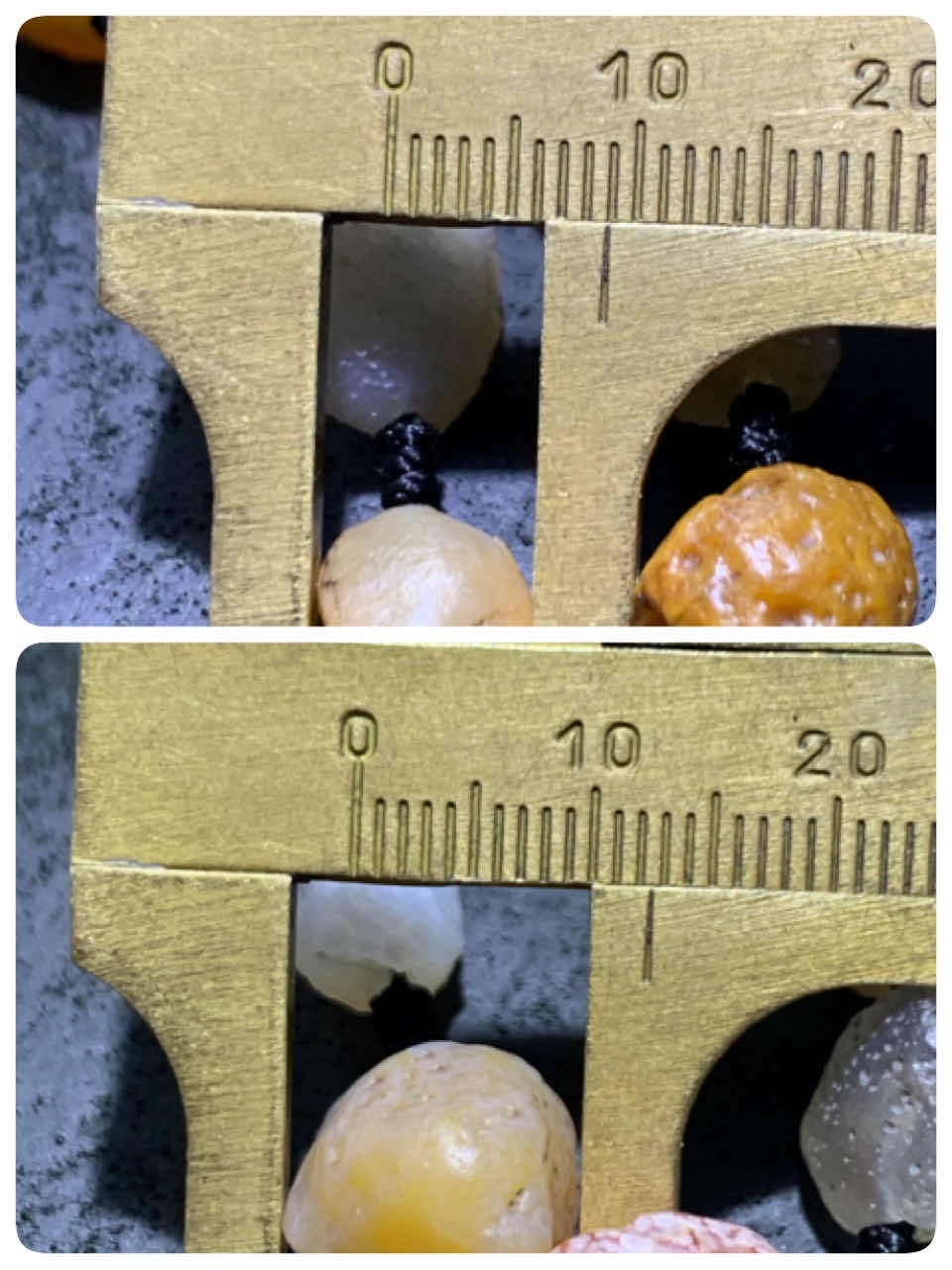 精美天然阿拉善粉彩系彩珠玛瑙项链(手串)一条，