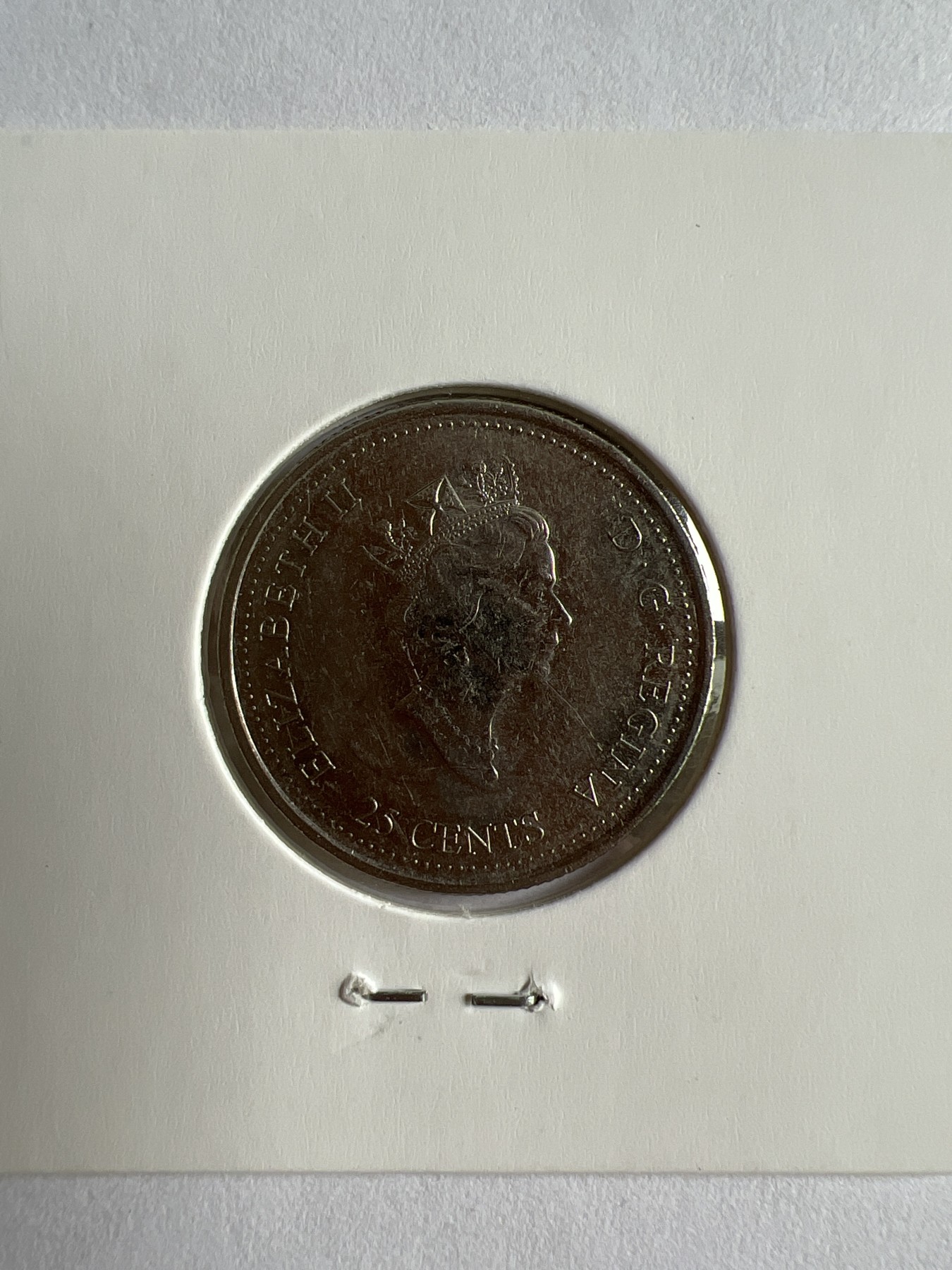 第481期 硬币专场 （无押金，捡漏，全场50包邮，偏远地区除外，接收代拍业务） 加拿大25分纪念币