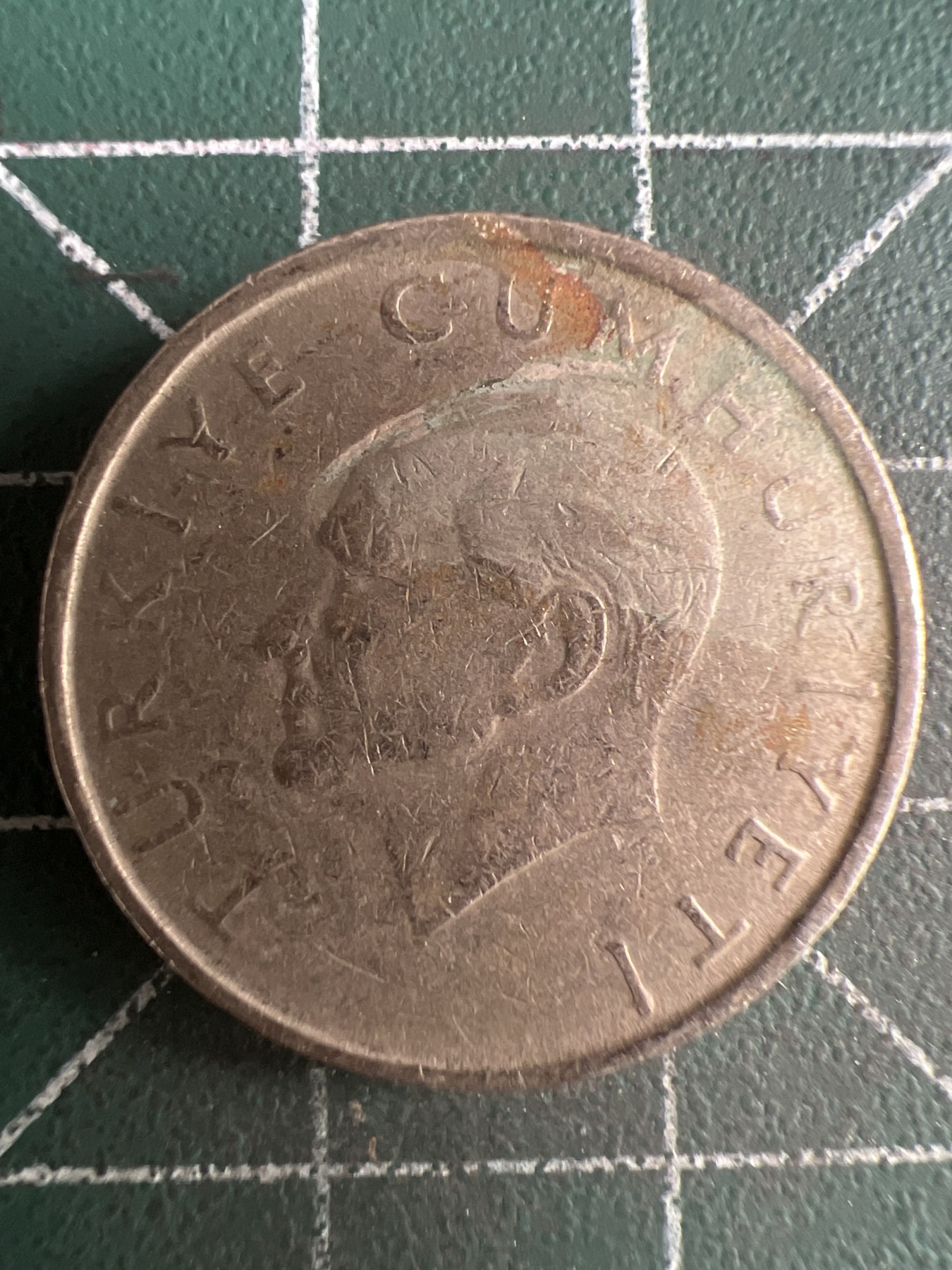 第587期 硬币专场 （无押金，捡漏，全场50包邮，偏远地区除外，接收代拍业务） 土耳其10bin 里拉  1996年