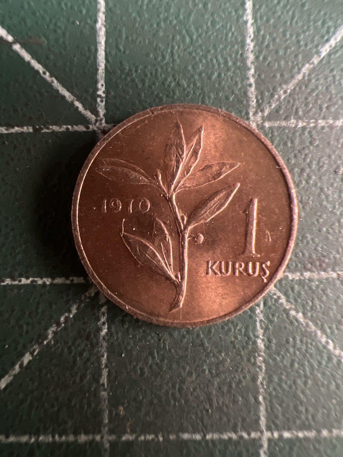 第482期 土耳其硬币专场 （无押金，捡漏，全场50包邮，偏远地区除外，接收代拍业务） 土耳其1库鲁斯 1970年