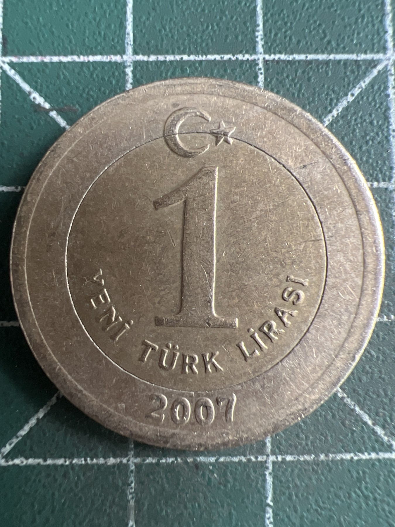第481期 硬币专场 （无押金，捡漏，全场50包邮，偏远地区除外，接收代拍业务） 土耳其1里拉