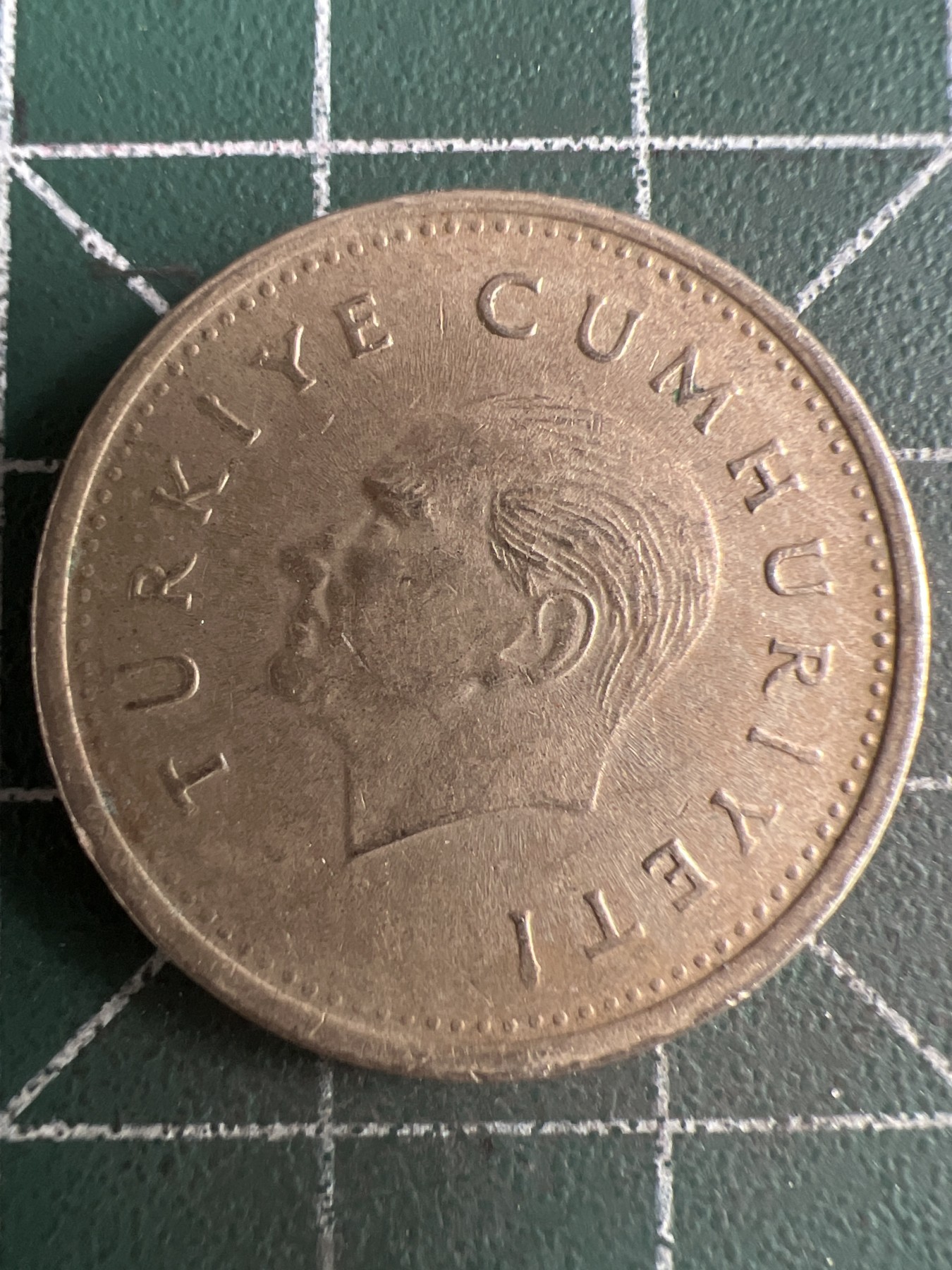 第567期 硬币专场 （无押金，捡漏，全场50包邮，偏远地区除外，接收代拍业务） 土耳其1000里拉1991年