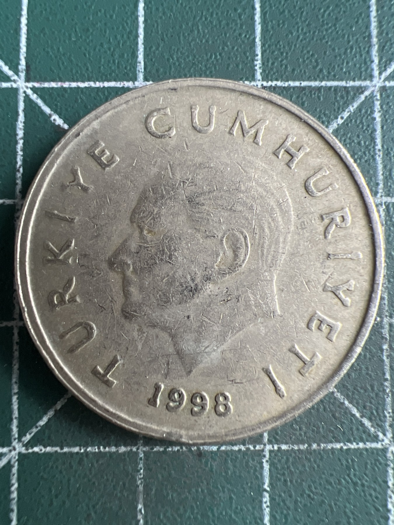 第481期 硬币专场 （无押金，捡漏，全场50包邮，偏远地区除外，接收代拍业务） 土耳其50bin里拉