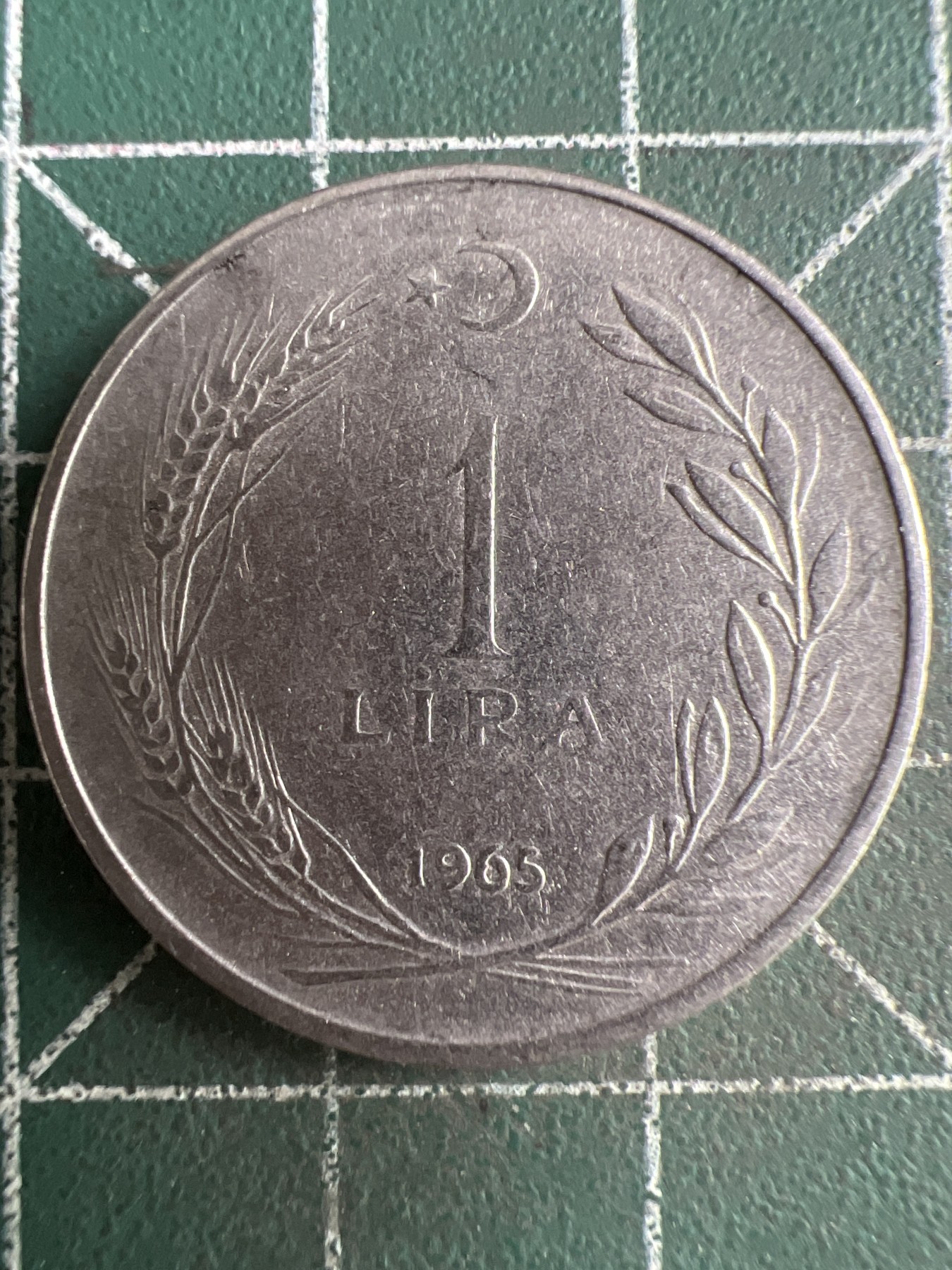 第481期 硬币专场 （无押金，捡漏，全场50包邮，偏远地区除外，接收代拍业务） 土耳其1里拉