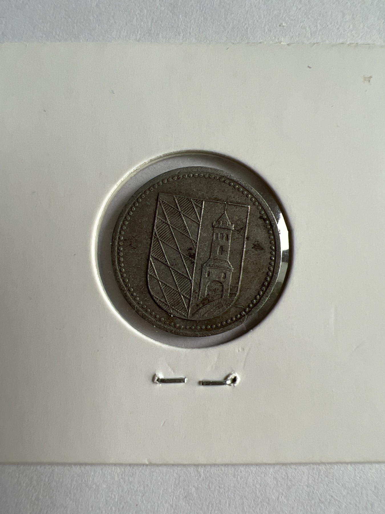 第481期 硬币专场 （无押金，捡漏，全场50包邮，偏远地区除外，接收代拍业务） 德紧 金茨堡市10芬尼代币