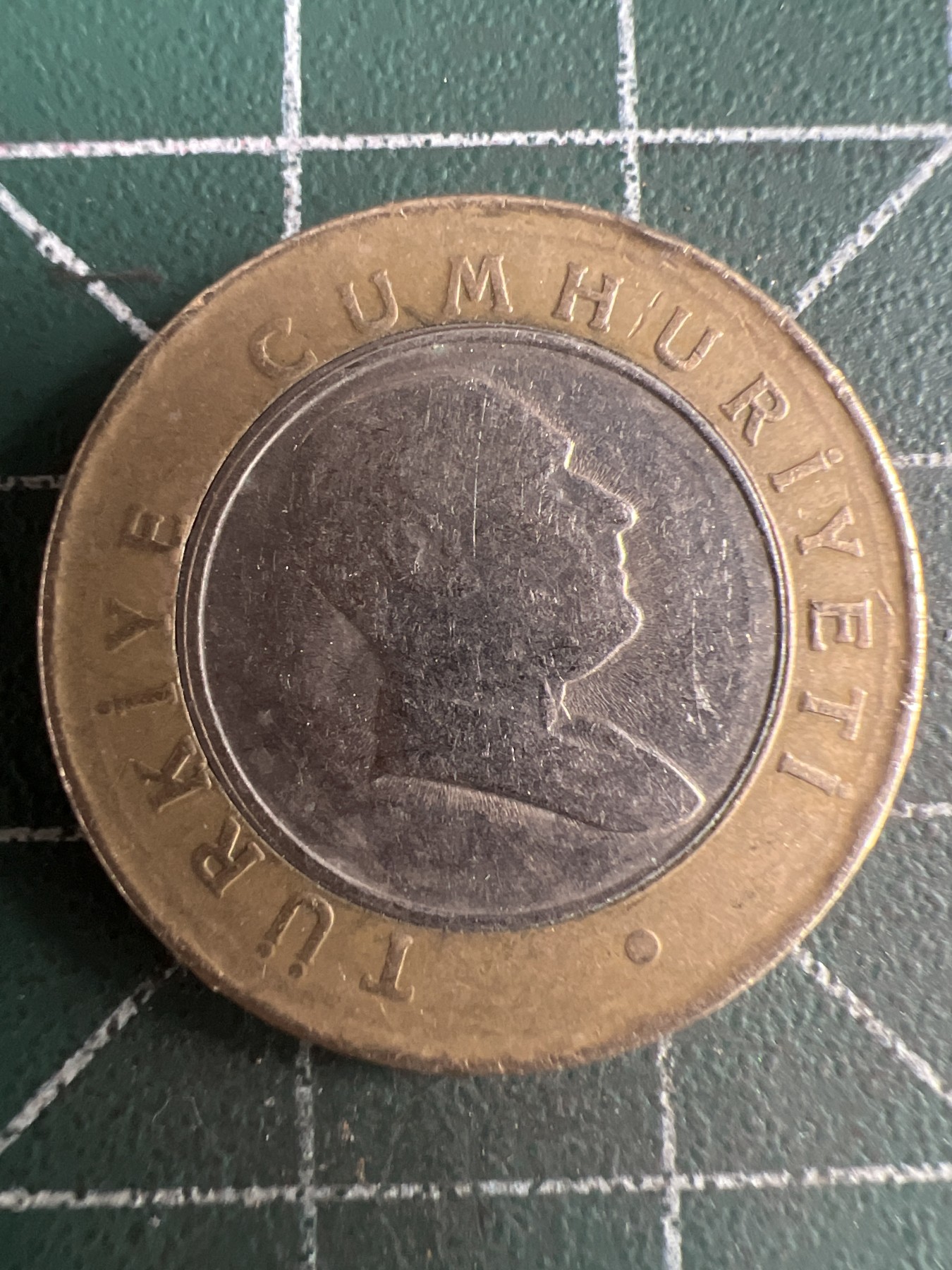 第587期 硬币专场 （无押金，捡漏，全场50包邮，偏远地区除外，接收代拍业务） 土耳其50库鲁斯  2005年