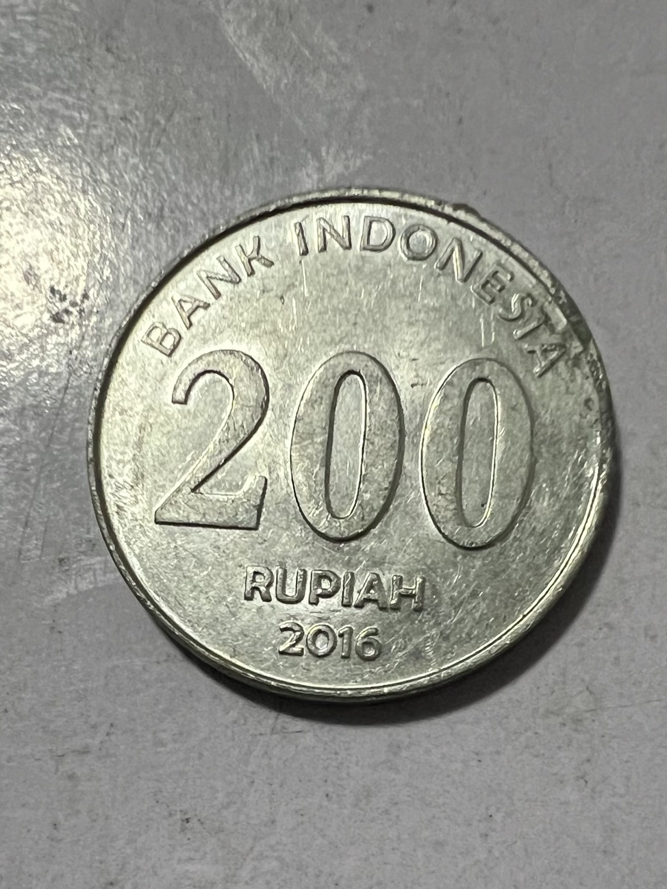 【易洋钱喜】第28场 国外硬币专场 印度尼西亚2016年200卢比