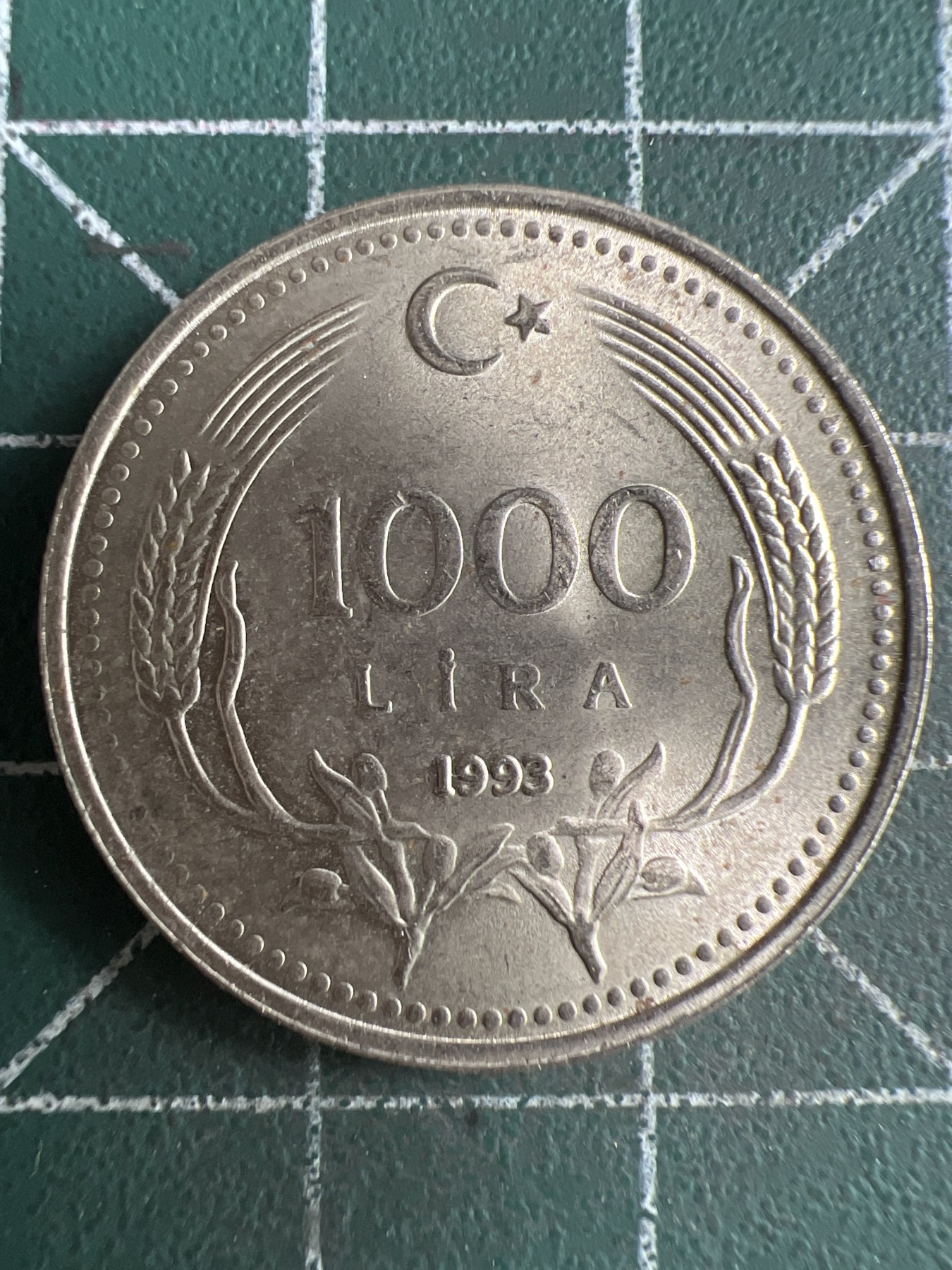 第481期 硬币专场 （无押金，捡漏，全场50包邮，偏远地区除外，接收代拍业务） 土耳其1000里拉