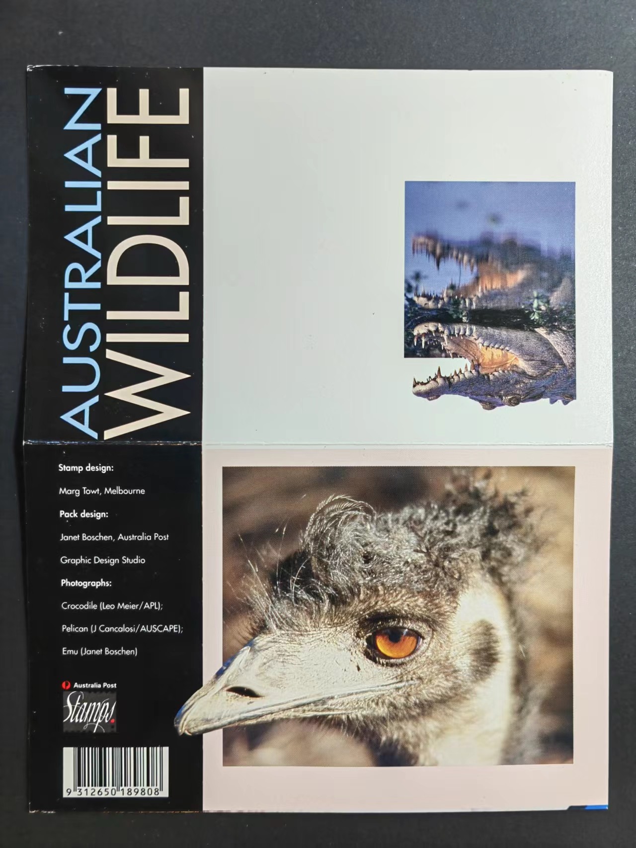 联合阁邮币社™ ——“澳大利亚小邮本专场” 澳大利亚1994年 澳洲本土动物（全新无戳）