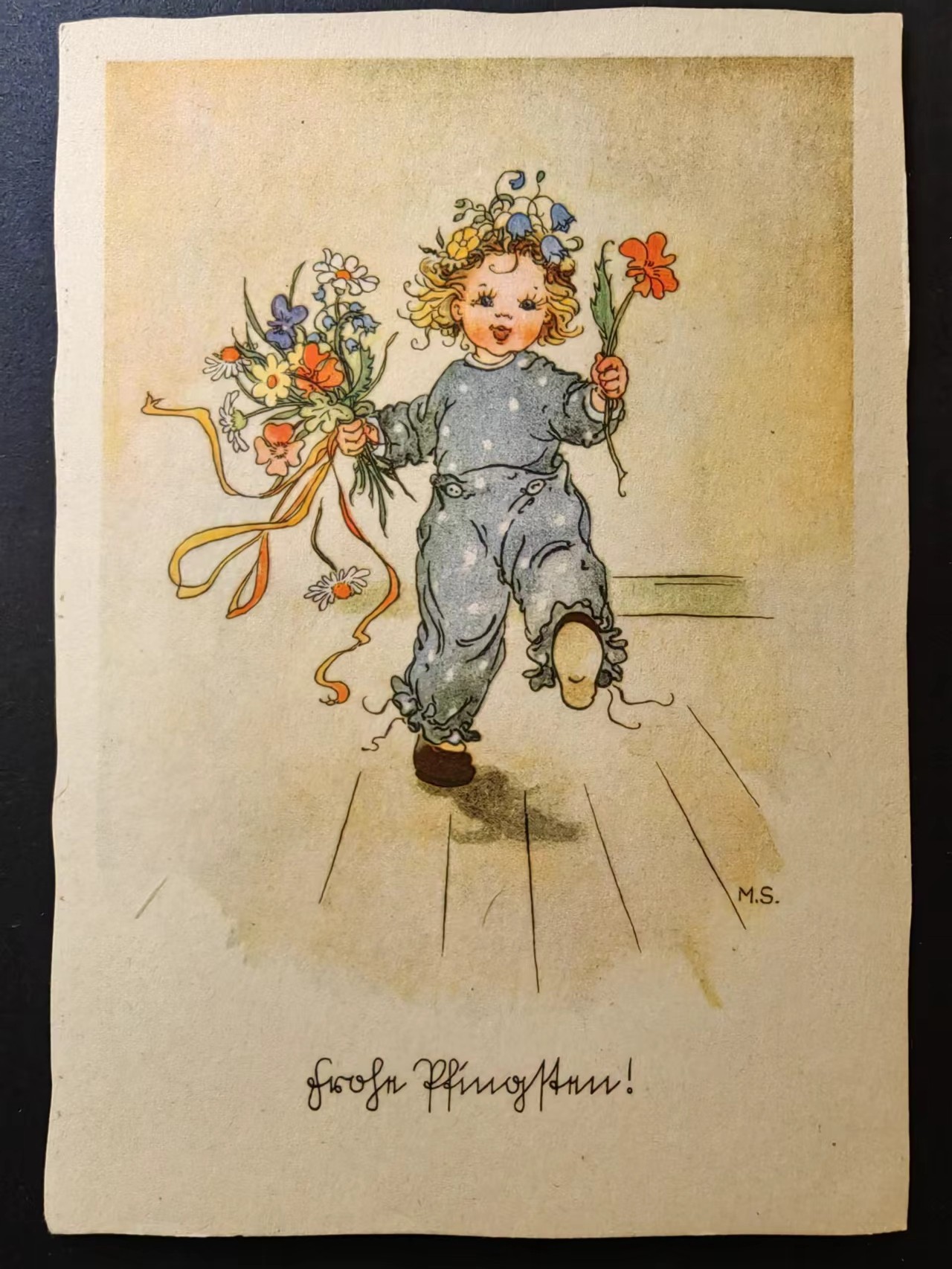 精选多國郵票品🔥💥（拍卖场）专场 第③⑧场 德国早期明信片：玛格丽特·萨维尔斯伯格的绘画