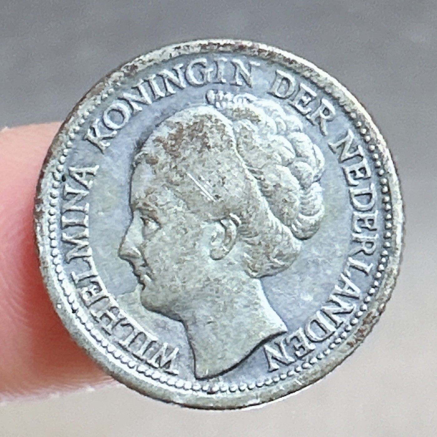 全场一元起拍 银币专场 第47期 荷属库拉索1944年1/4盾银币