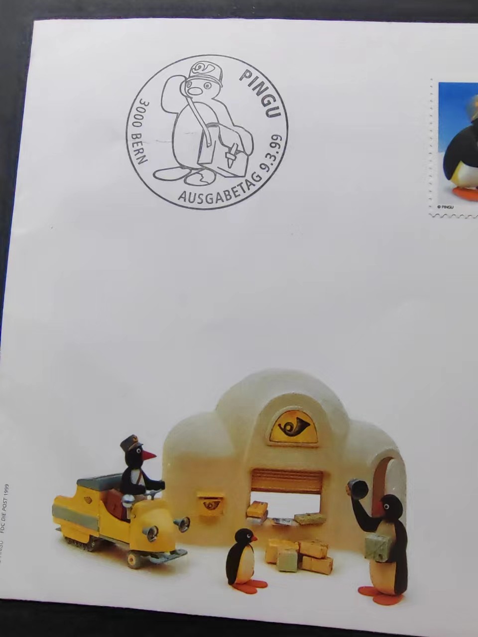 精选多國郵票品🔥💥（拍卖场）专场 第③⑧场 瑞士1999年 邮递员企鹅
