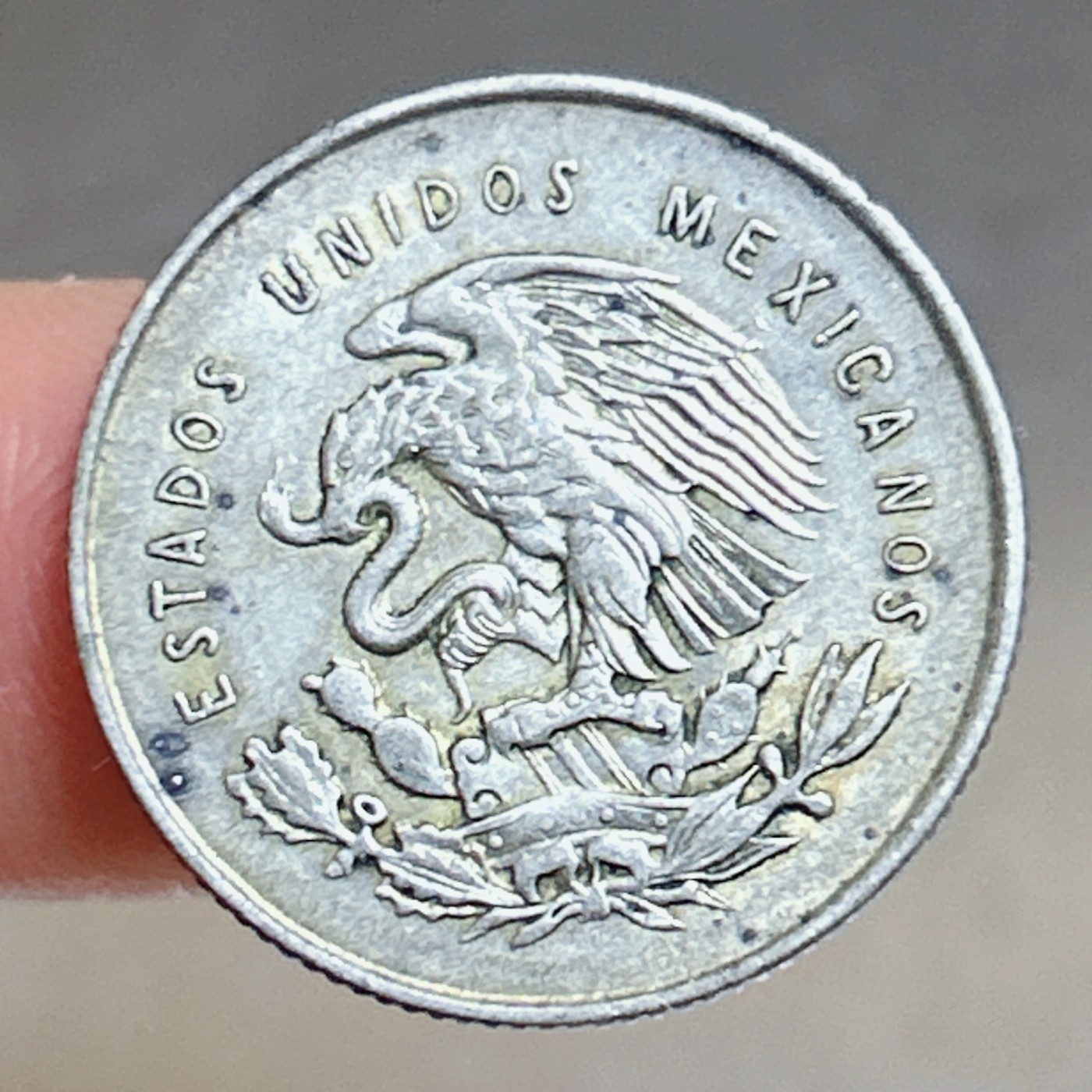 全场一元起拍 银币专场 第47期 1952年墨西哥天平鹰洋25分银币 3.3g好品