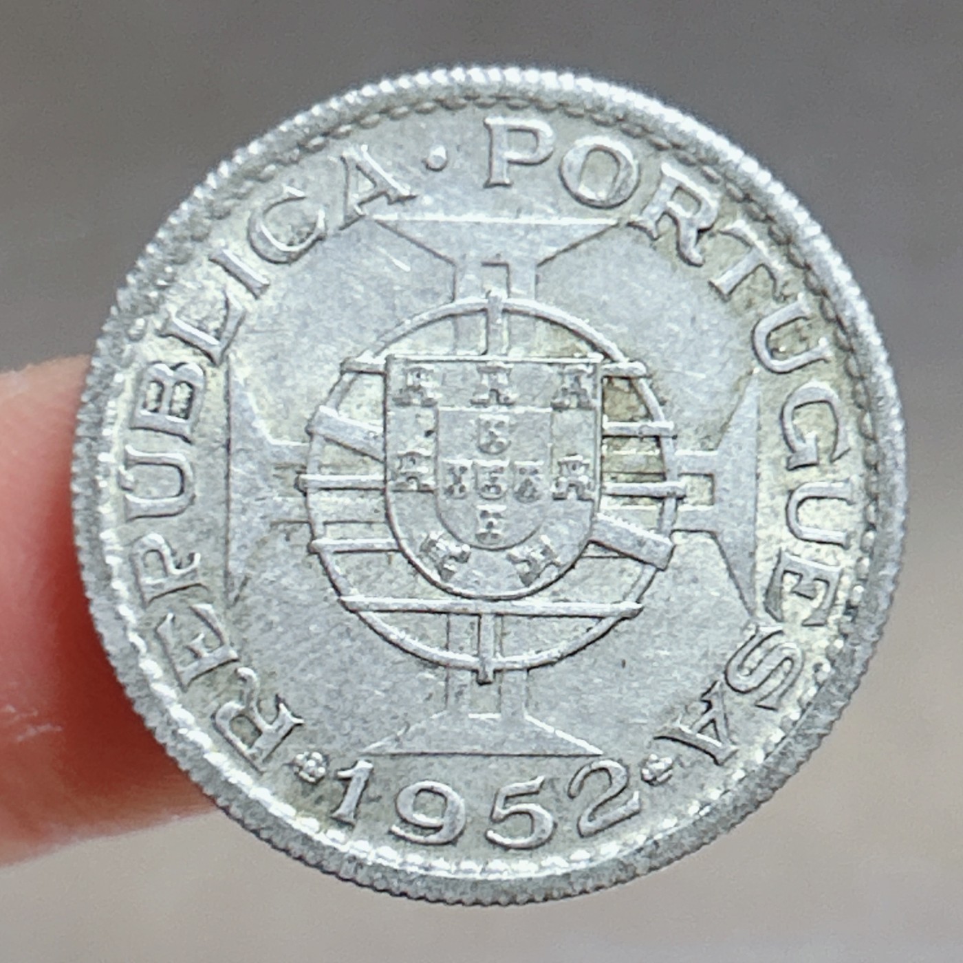 全场一元起拍 银币专场 第47期 葡属莫桑比克1952年10埃斯库多银币 5g