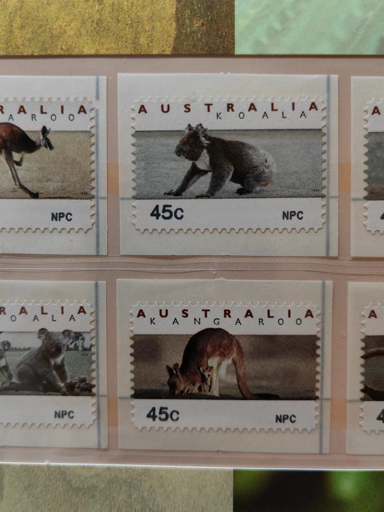 澳大利亚小邮本🔥💥（拍卖，澳小本票值高，值得收藏）专场 第③⑦场 澳大利亚1994年 澳大利亚野生动物（全新无戳）