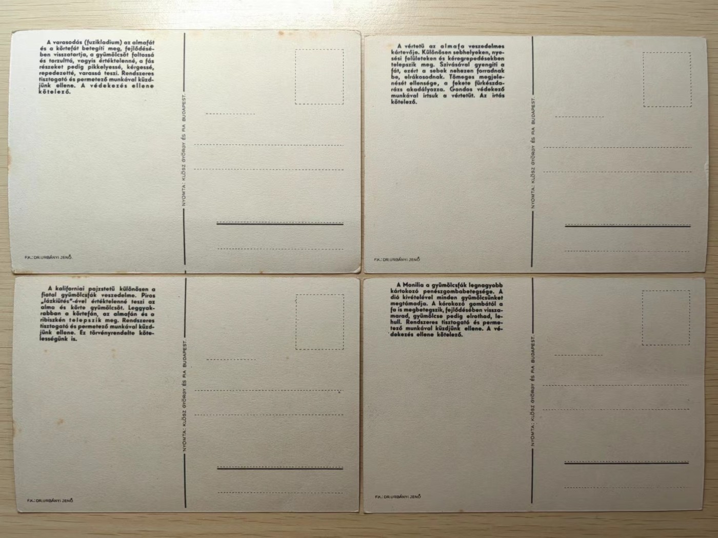 精选多國郵票品🔥💥（拍卖场）专场 第③⑧场 德国早期明信片-卫生养殖专题（预防学）