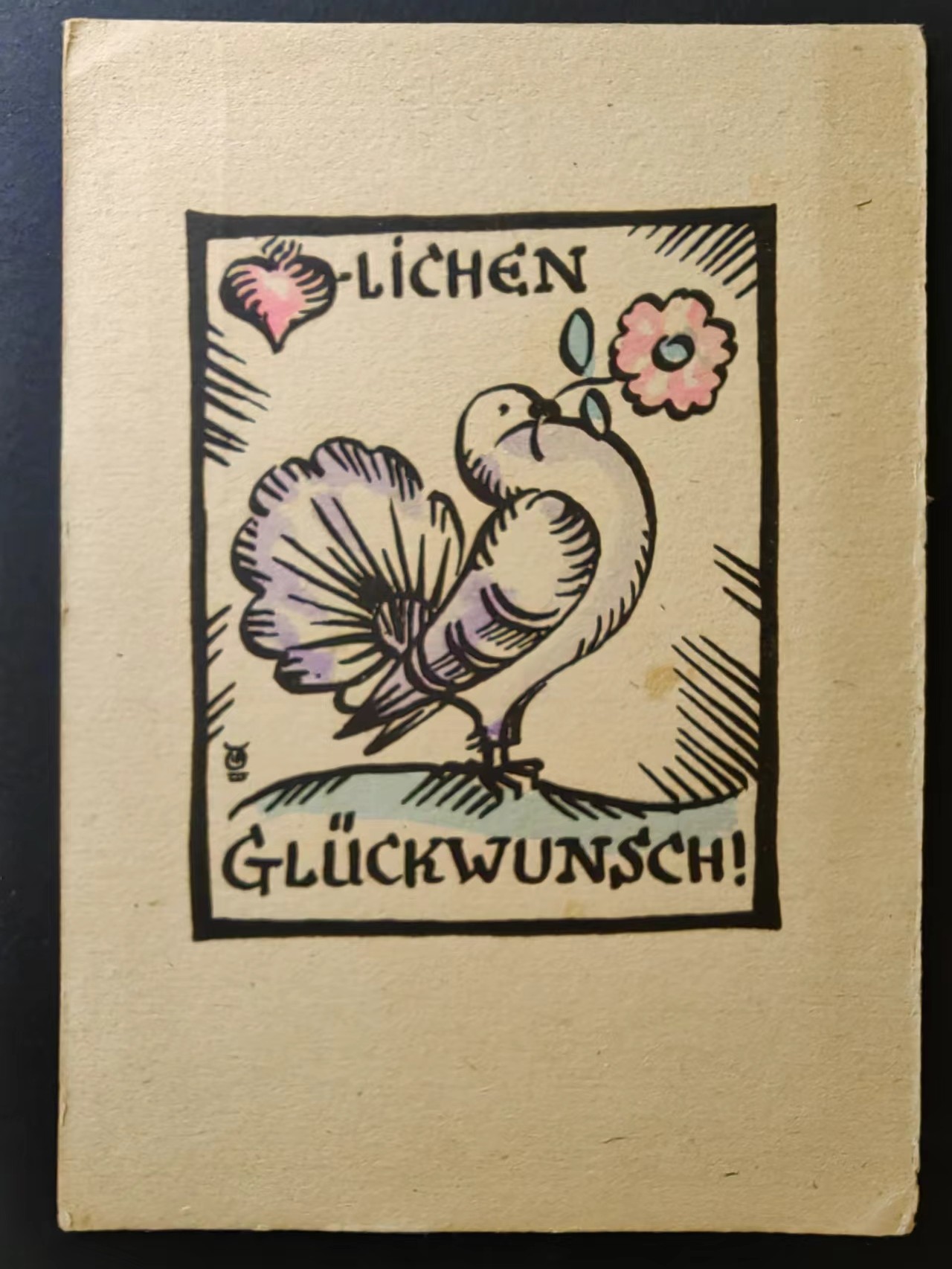 精选多國郵票品🔥💥（拍卖场）专场 第③⑧场 德国早期明信片：信鸽