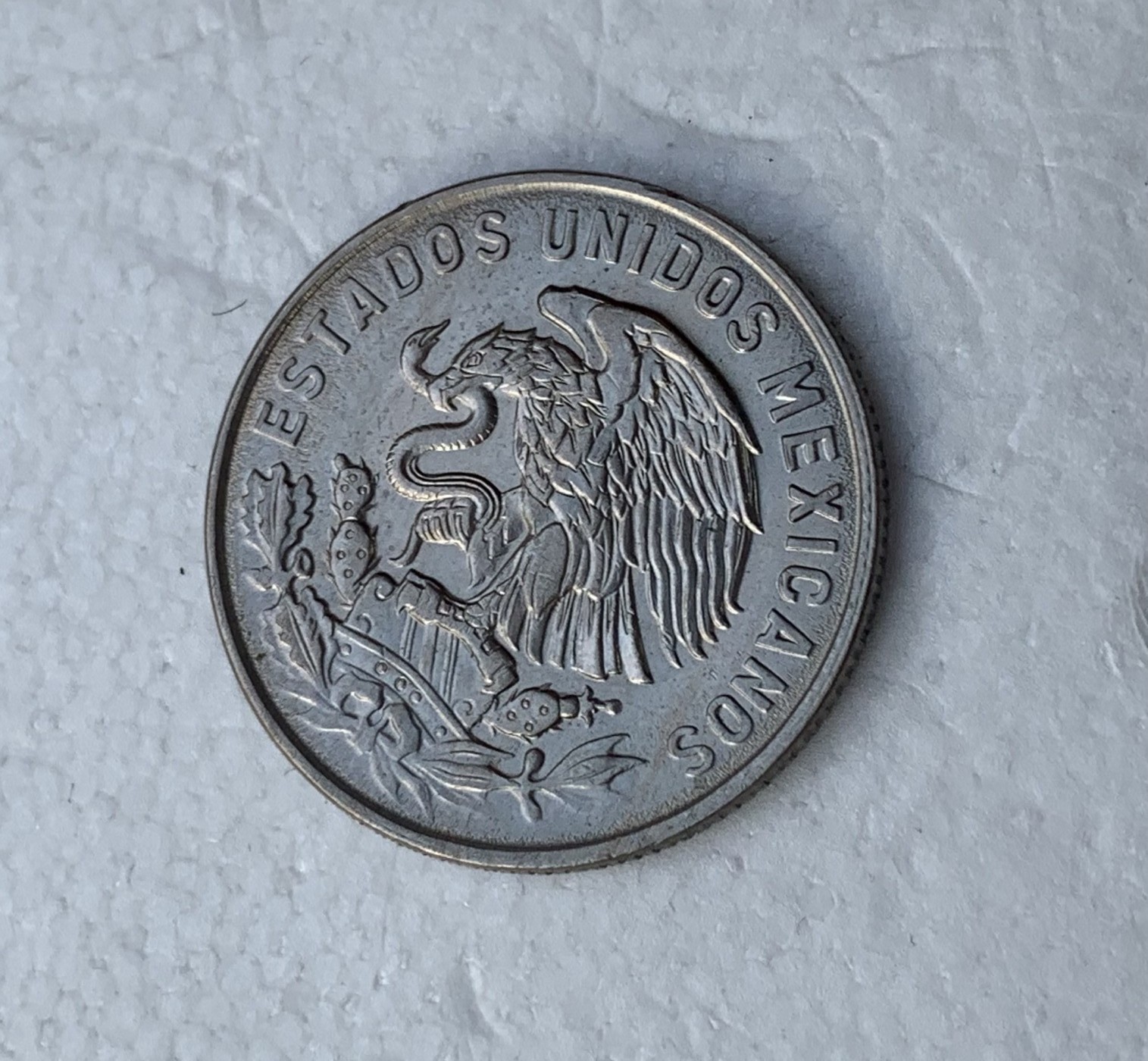 瓶子🏺散币纸币第3期  墨西哥1968年50分铜镍币瓜特穆斯