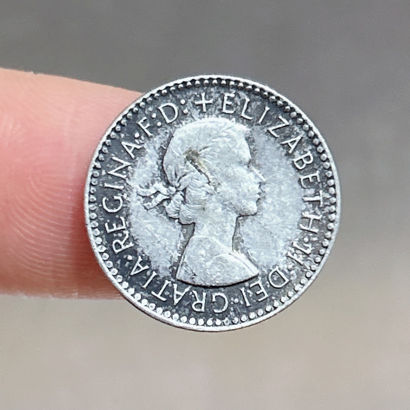 全场一元起拍 银币专场 第47期 澳大利亚1955年3便士银币 小麦银币 伊丽莎白二世 1.4g