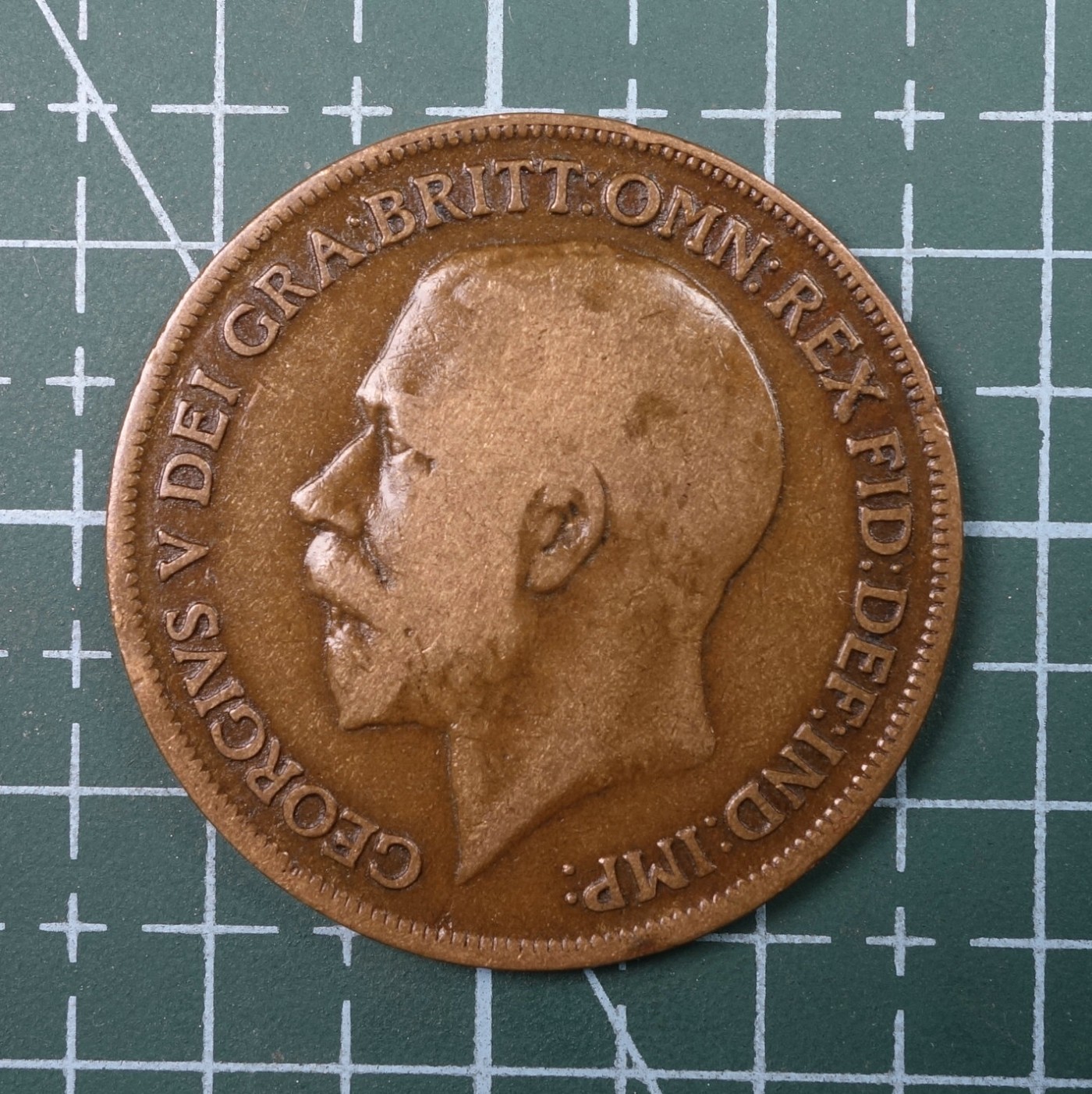 天业钱币散币、银币拍卖第22次专场 全场0元起拍0佣金，欢迎围观参拍 英国1919年1便士铜币