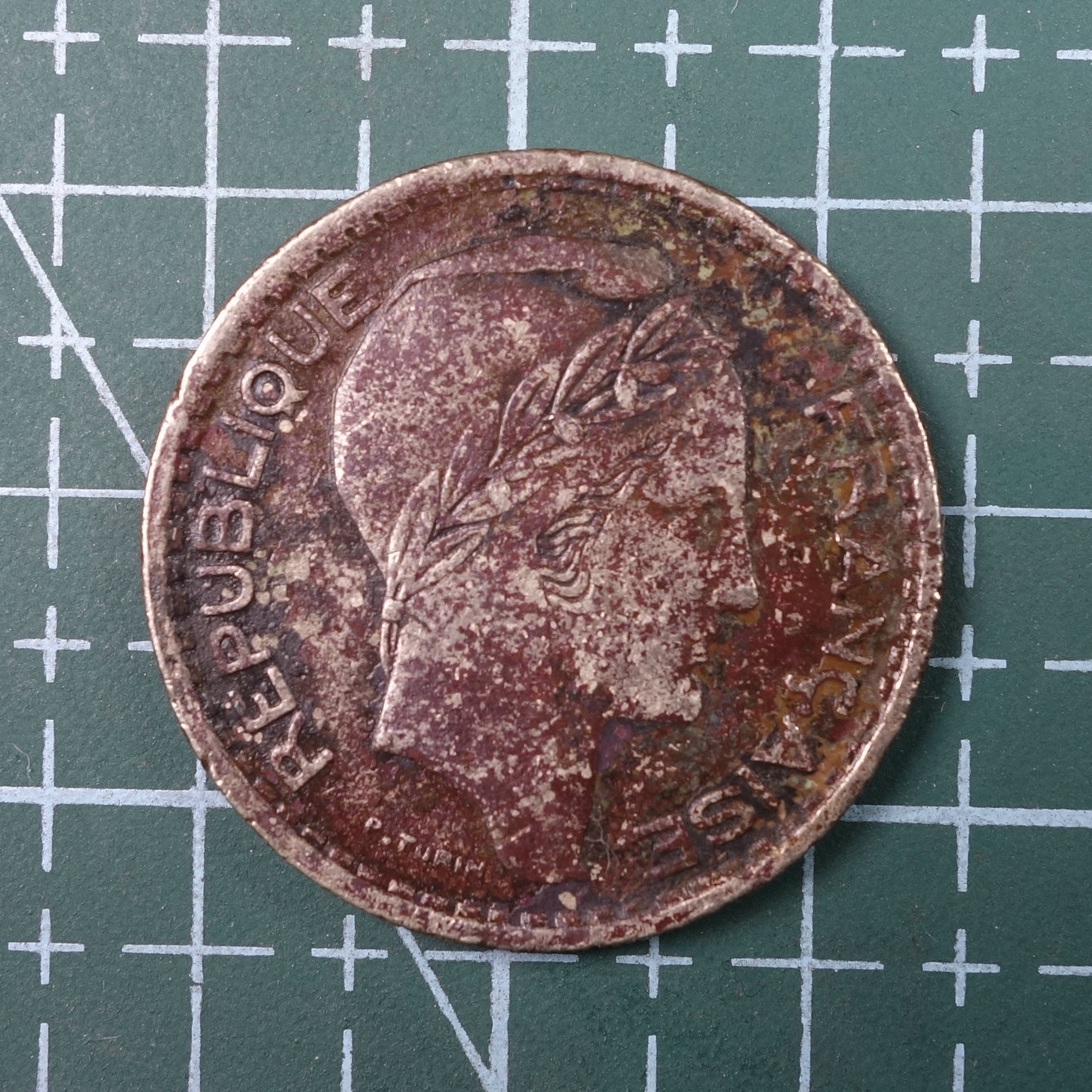 天业钱币散币、银币拍卖第22次专场 全场0元起拍0佣金，欢迎围观参拍 法国1949年10法郎