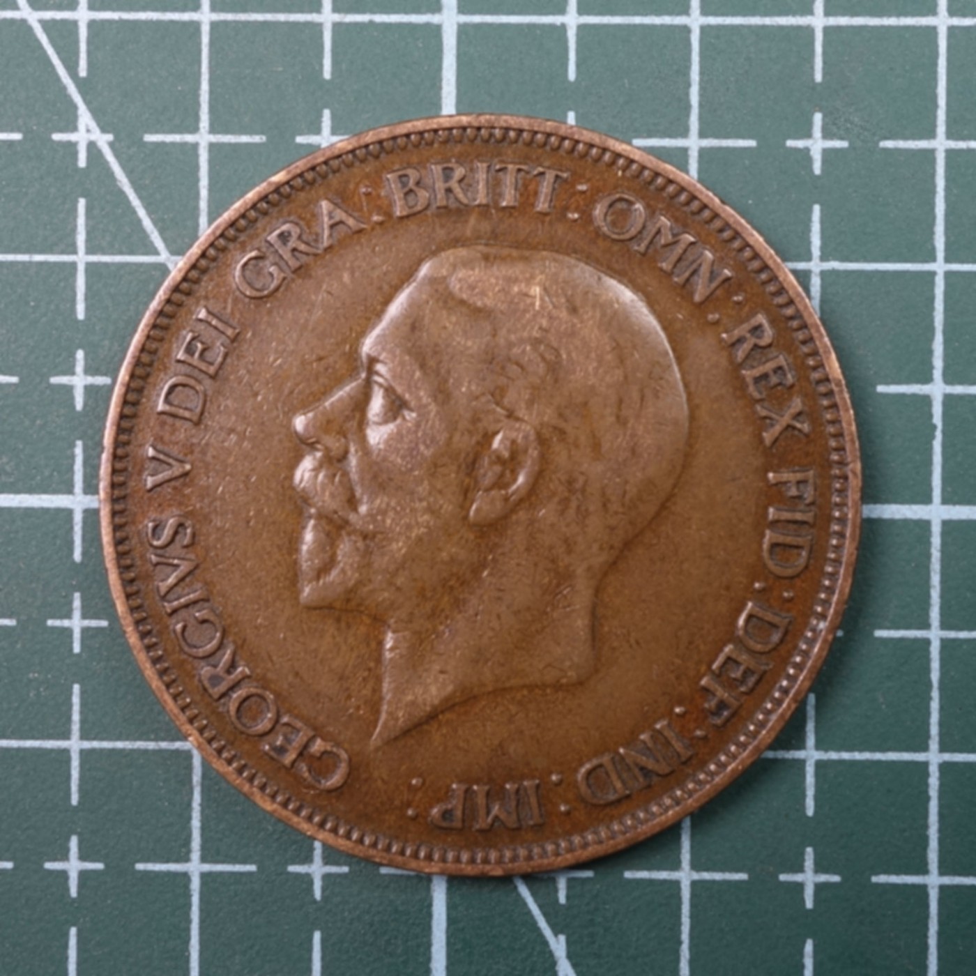 天业钱币散币、银币拍卖第22次专场 全场0元起拍0佣金，欢迎围观参拍 英国1932年1便士铜币