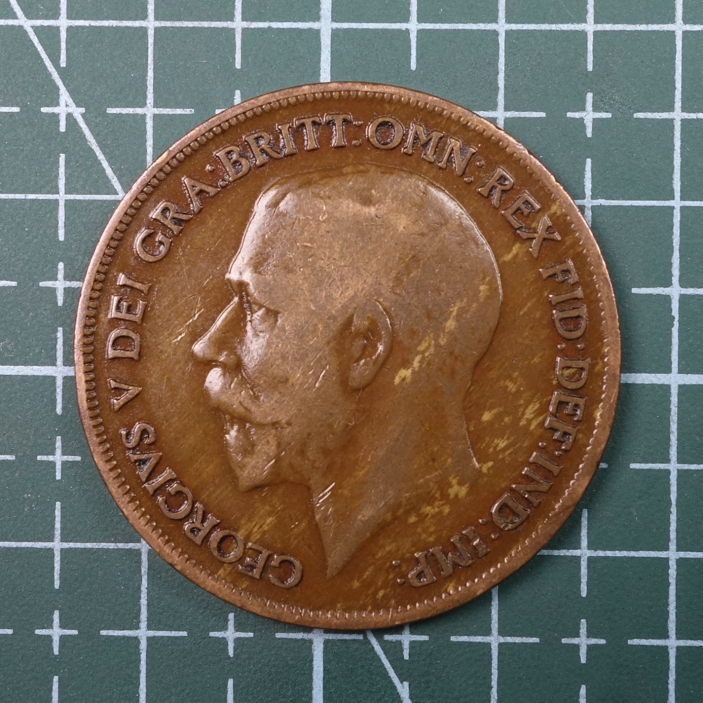 天业钱币散币、银币拍卖第22次专场 全场0元起拍0佣金，欢迎围观参拍 英国1920年1便士铜币