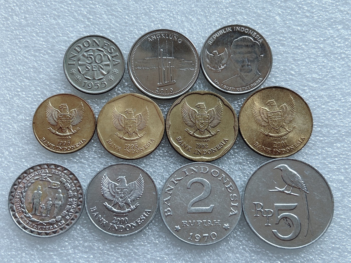 全场一元起拍 世界钱币散币、银币专场 第46期 印度尼西亚 无重复